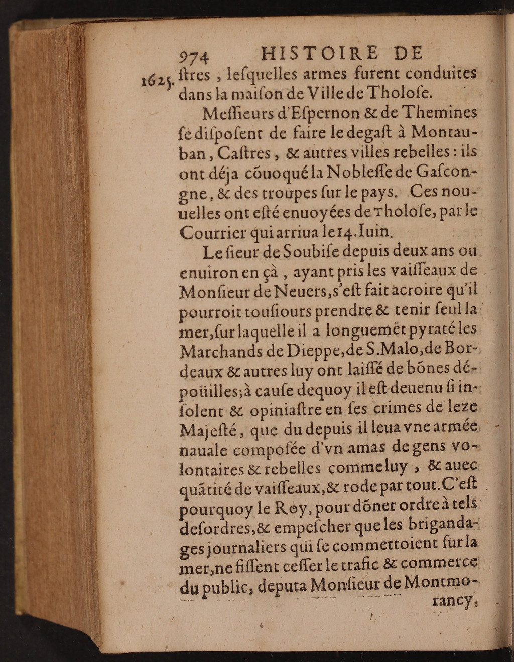 1626 - Joseph Bouillerot - Trésor de l’histoire générale de notre temps - BnF Arsenal