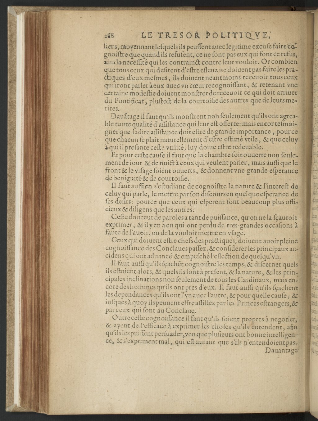 1608 - Nicolas Du Fossé - Trésor politique - BnF Tolbiac
