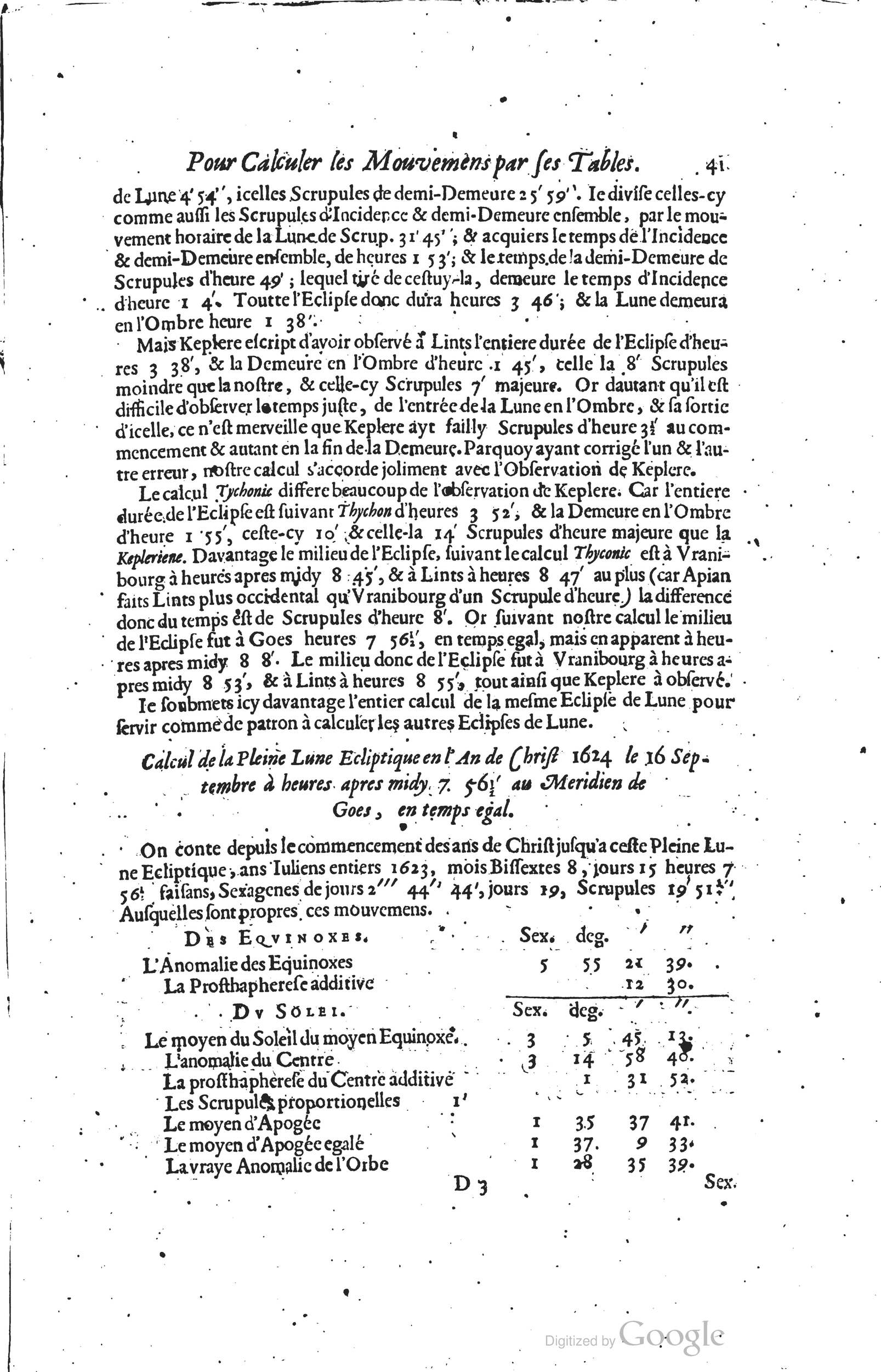 1634 - Zacharie Roman - Les Tables perpétuelles - Universiteit Leiden
