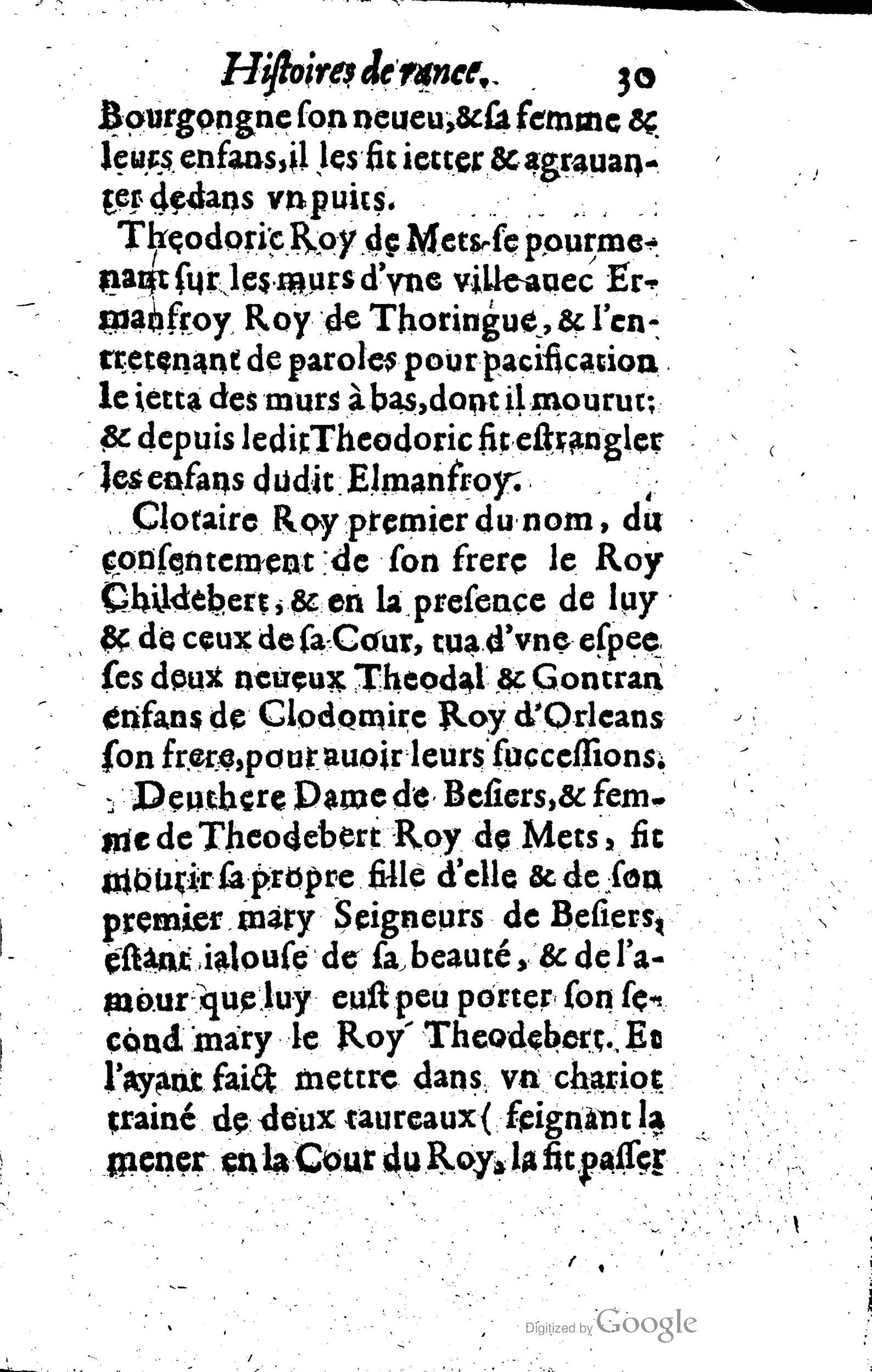 1619 - Jean Corrozet - Trésor des histoires de France - Anvers Musée Plantin-Moretus