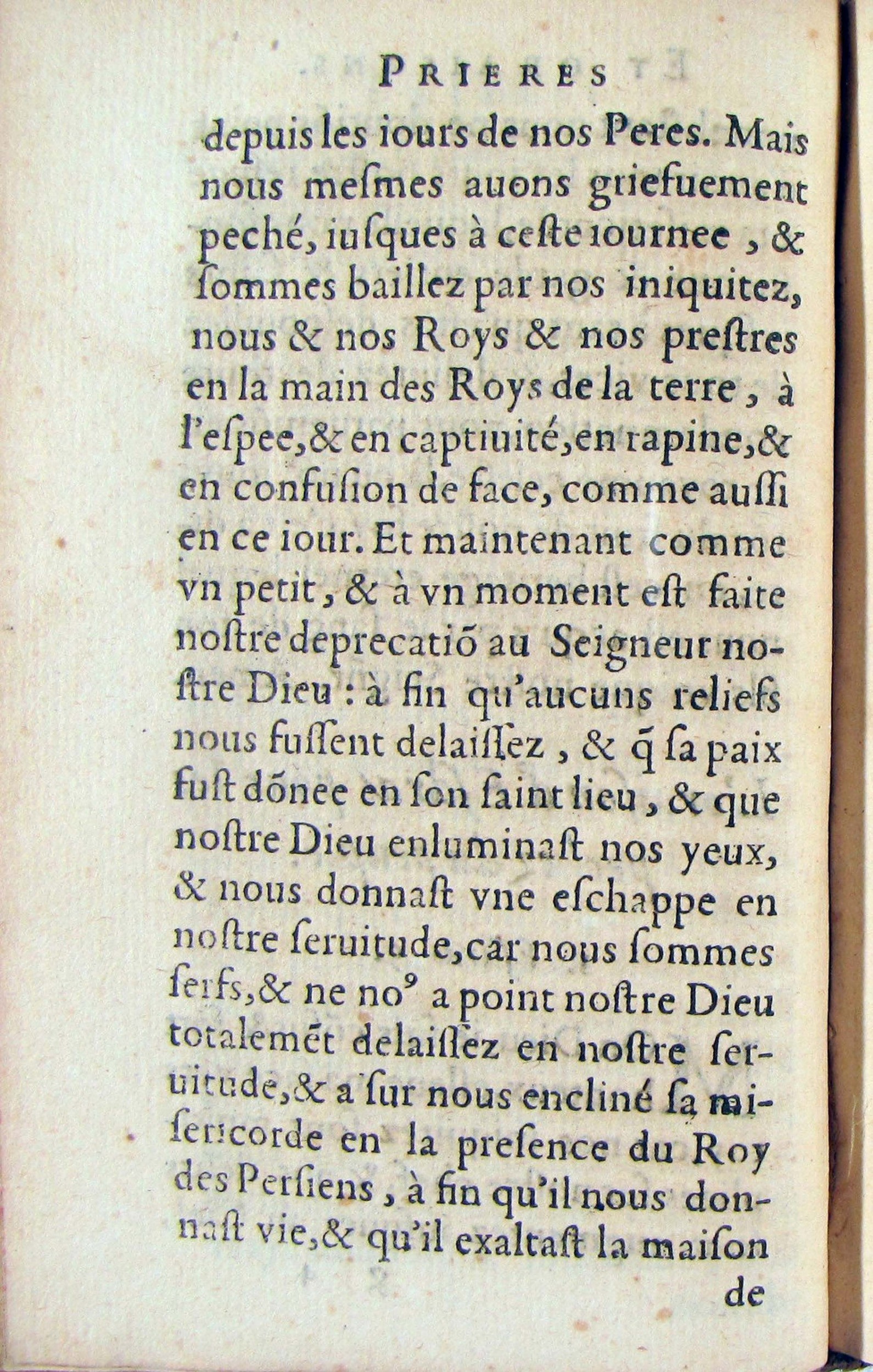1572 - Antoine Certia - Trésor des prières, oraisons et instructions chrétiennes - Nîmes