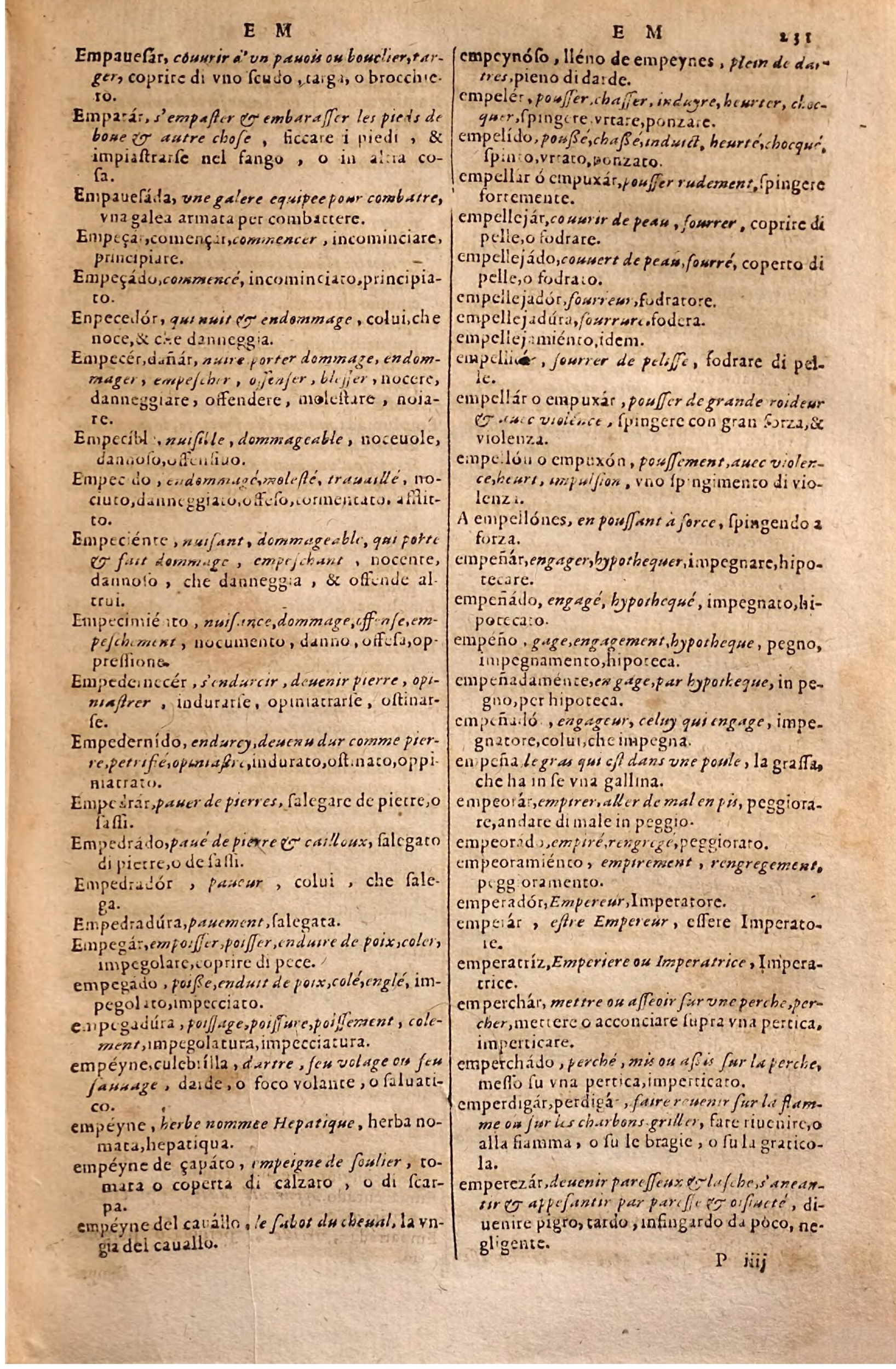 1627 - Jacques Crespin - Trésor des trois langues - Regensburg