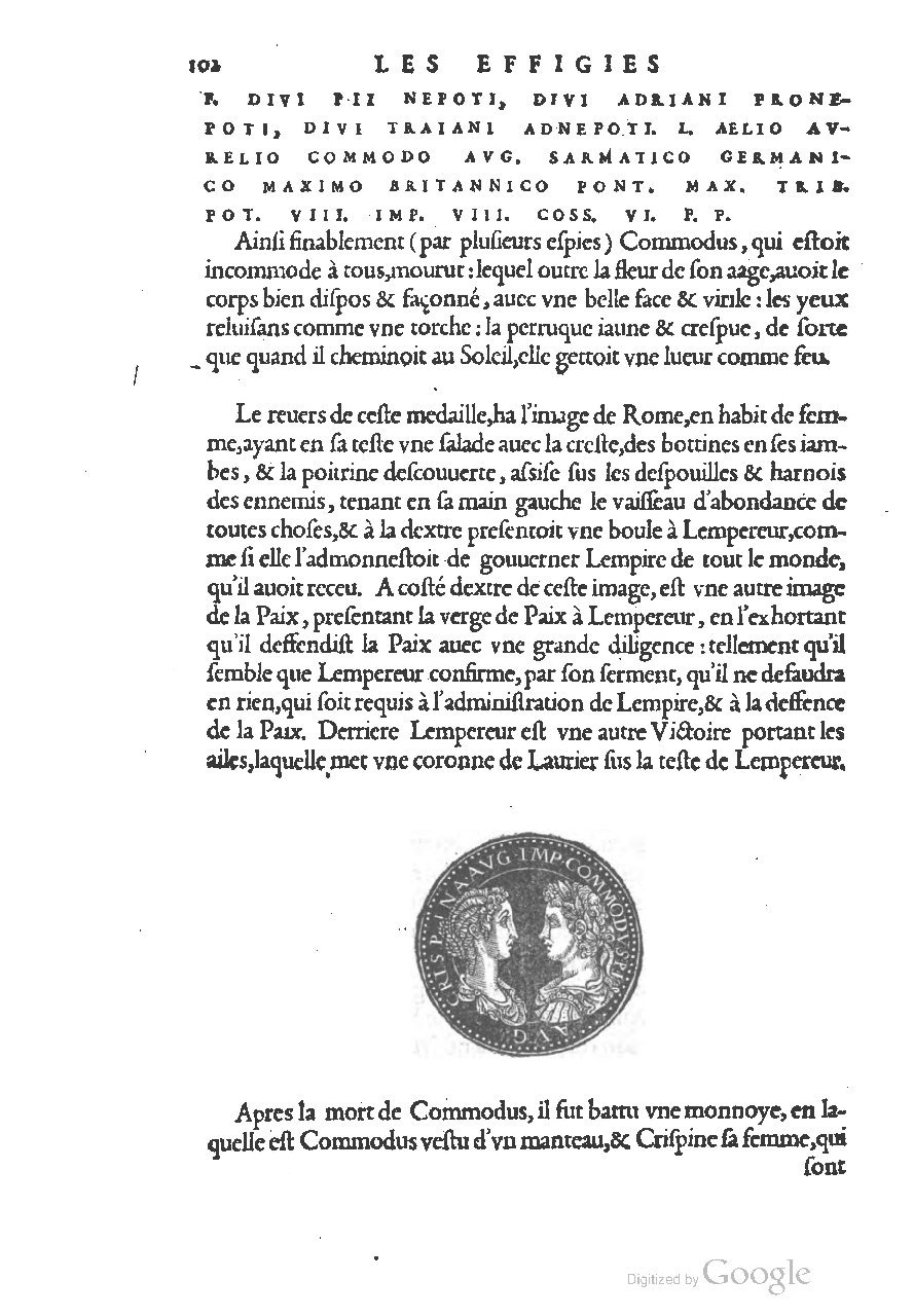 1553 - Jacopo Strada et Thomas Guérin - Épitome du Trésor des antiquités - UGent