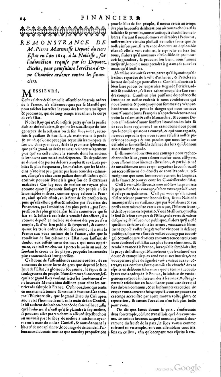 1629 - Veuve Nicolas Buon - Trésor du droit français (29620 T. 2) - BM Lyon