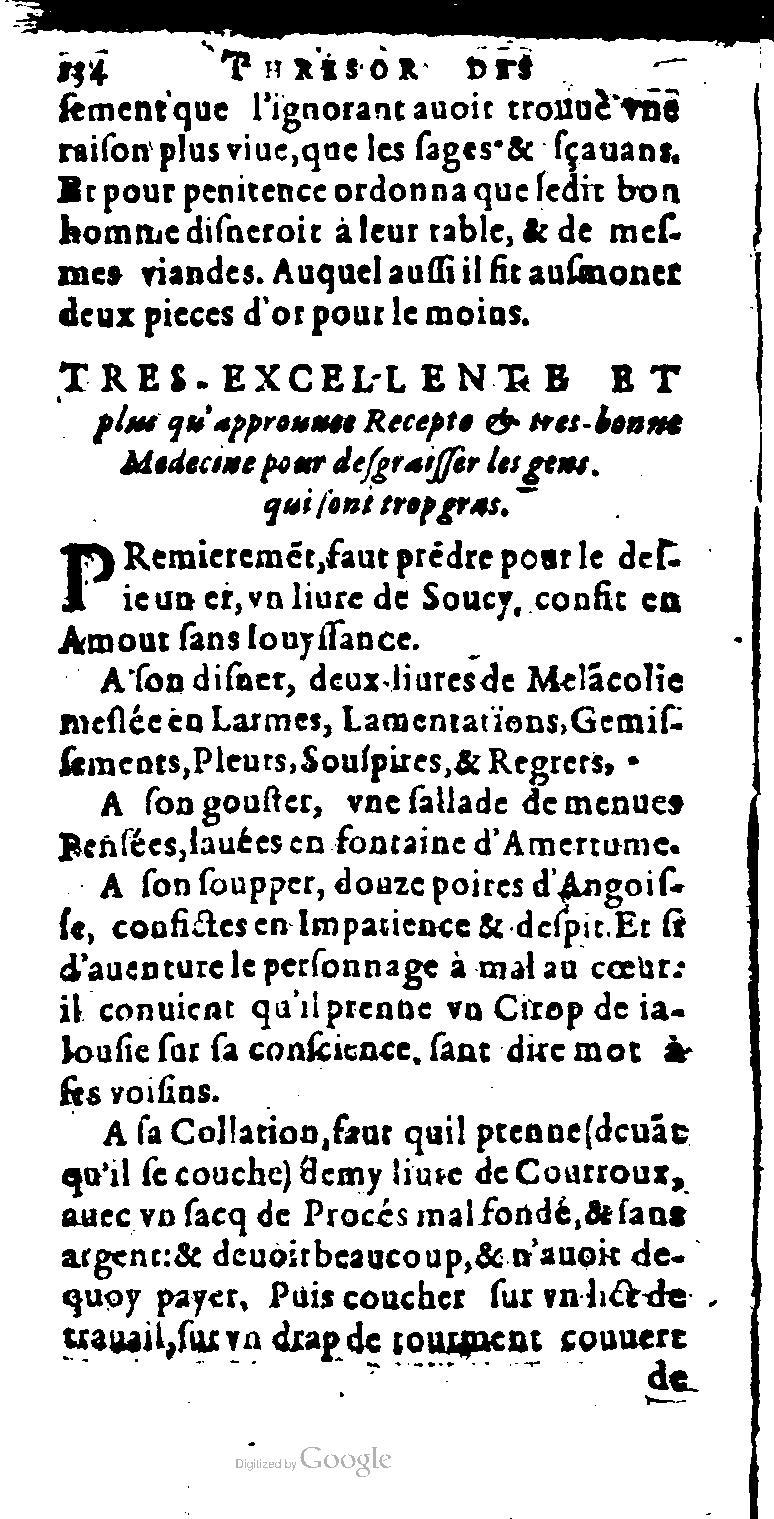 1616 - Balthazar Bellère - Trésor des récréations - NK ČR Prague 1616 - Balthazar Bellère - Trésor des récréations - NK ČR Prague