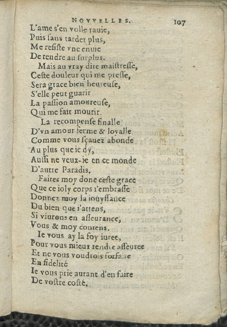 1575 - Pierre Brenouzet - Trésor de tous les recueils de chansons, tant amoureuses, rustiques, que musicales - Det KLG Copenhague