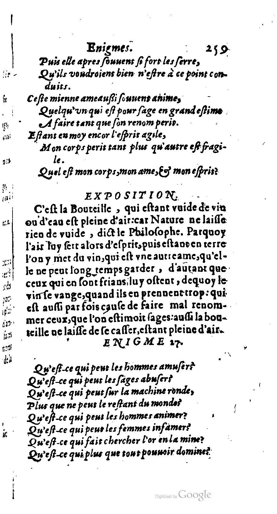 1611 - Romain de Beauvais - Trésor des récréations - BM Lyon