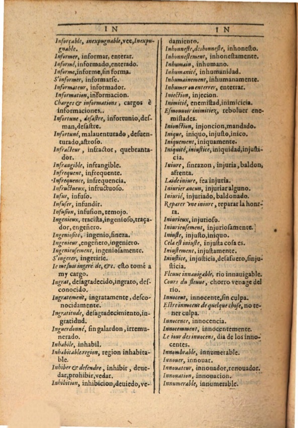 1607 - Marc Orry - Trésor des deux langues espagnole et française (Première et Seconde parties) - ÖNB Wien