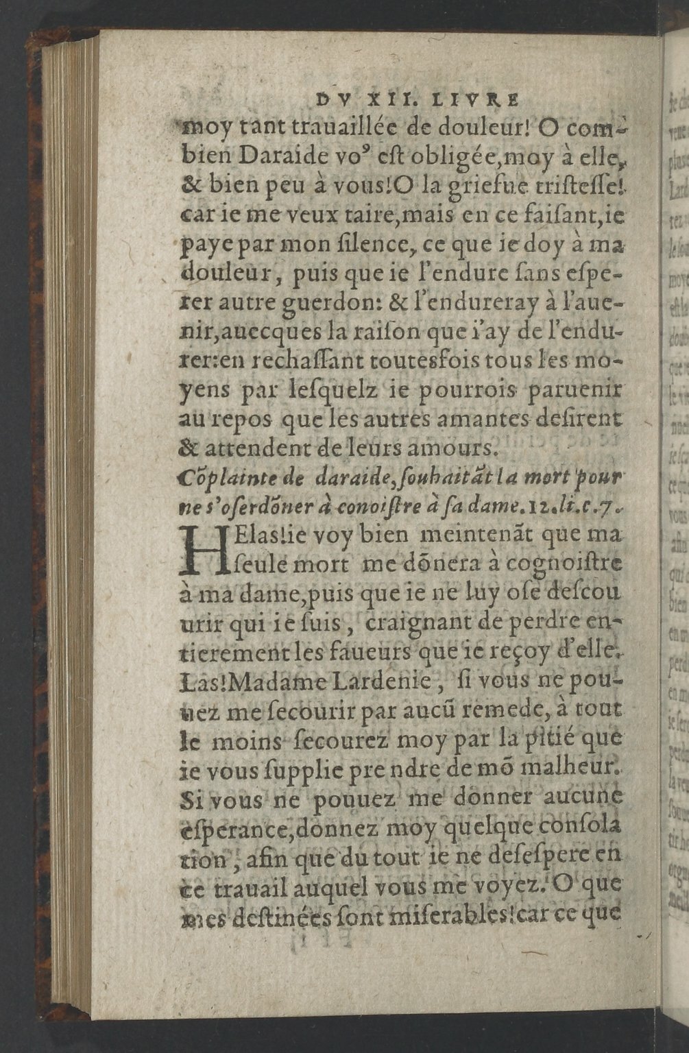 1564 - Vincent Norment et Jeanne Bruneau - Trésor des Amadis - BnF