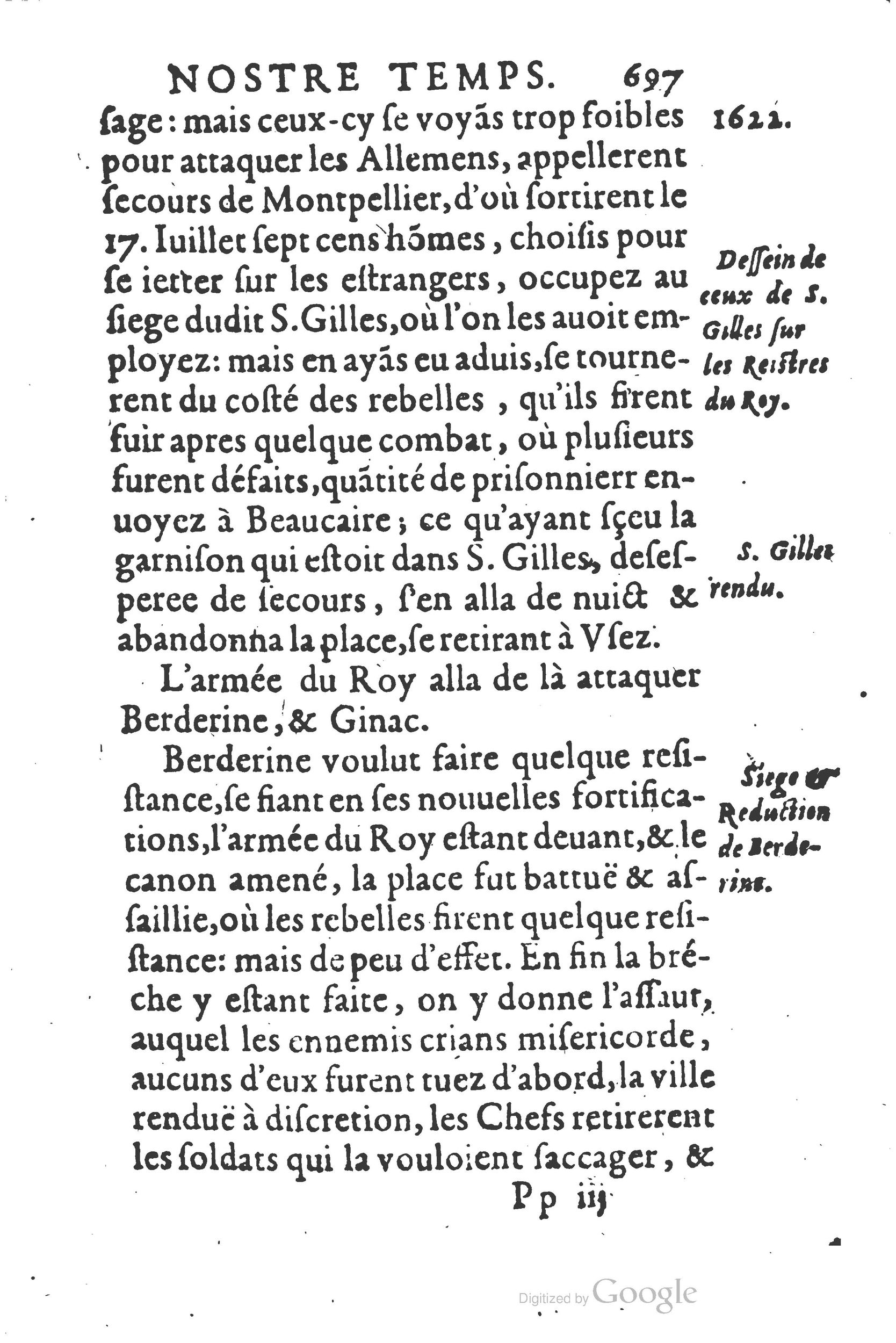 1626 - Joseph Bouillerot - Trésor de l’histoire générale de notre temps - BSB Munich