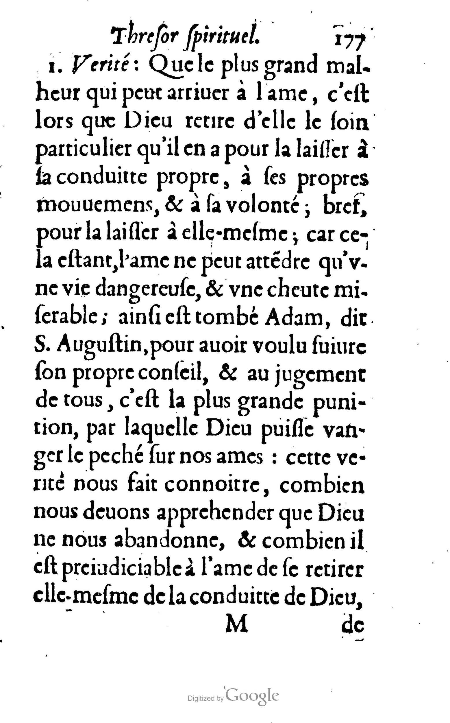 1633 - François Waudré - Trésor spirituel contenant les excellences du christianisme - BM Lyon