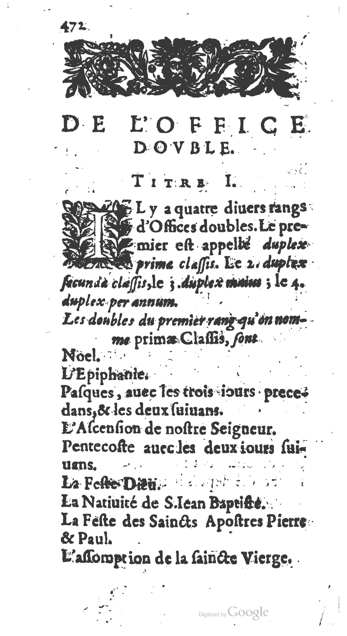 1651 - Jean Guillermet - Abrégé du trésor des cérémonies ecclésiastiques - BM Lyon