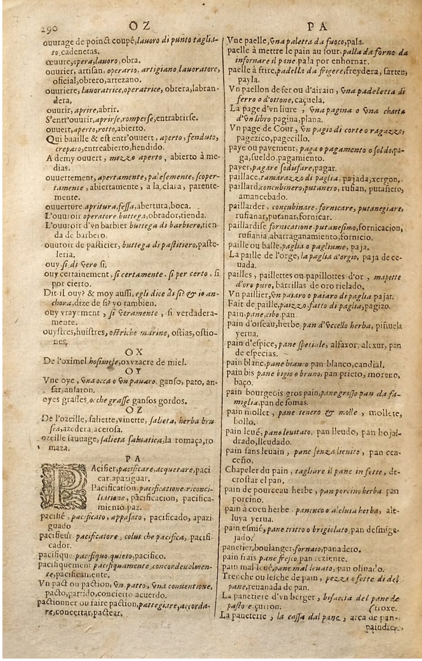 1627 - Jacques Crespin - Trésor des trois langues (Seconde partie) - Regensburg