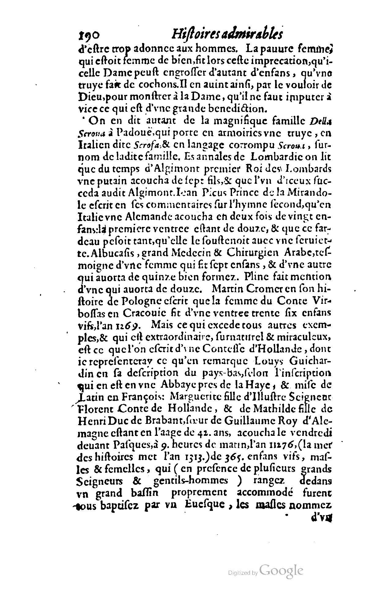 1620 - Samuel Crespin - Trésor d’histoires admirables et mémorables - BCU Lausanne