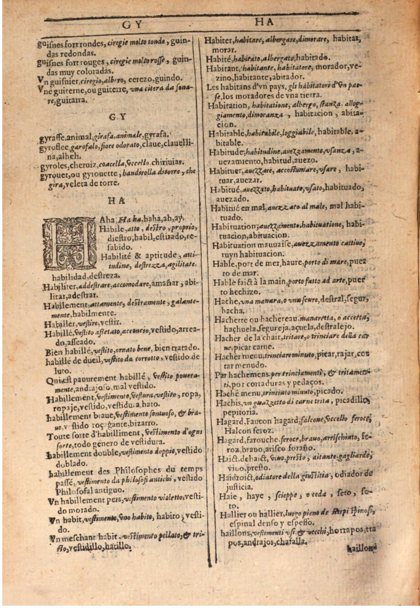 1609 - Philippe Albert et Alexandre Pernet - Trésor des trois langues française, italienne et espagnole (Seconde partie) - BSB Munich 1609 - Philippe Albert et Alexandre Pernet - Trésor des trois langues française, italienne et espagnole (Seconde partie) - BSB Munich