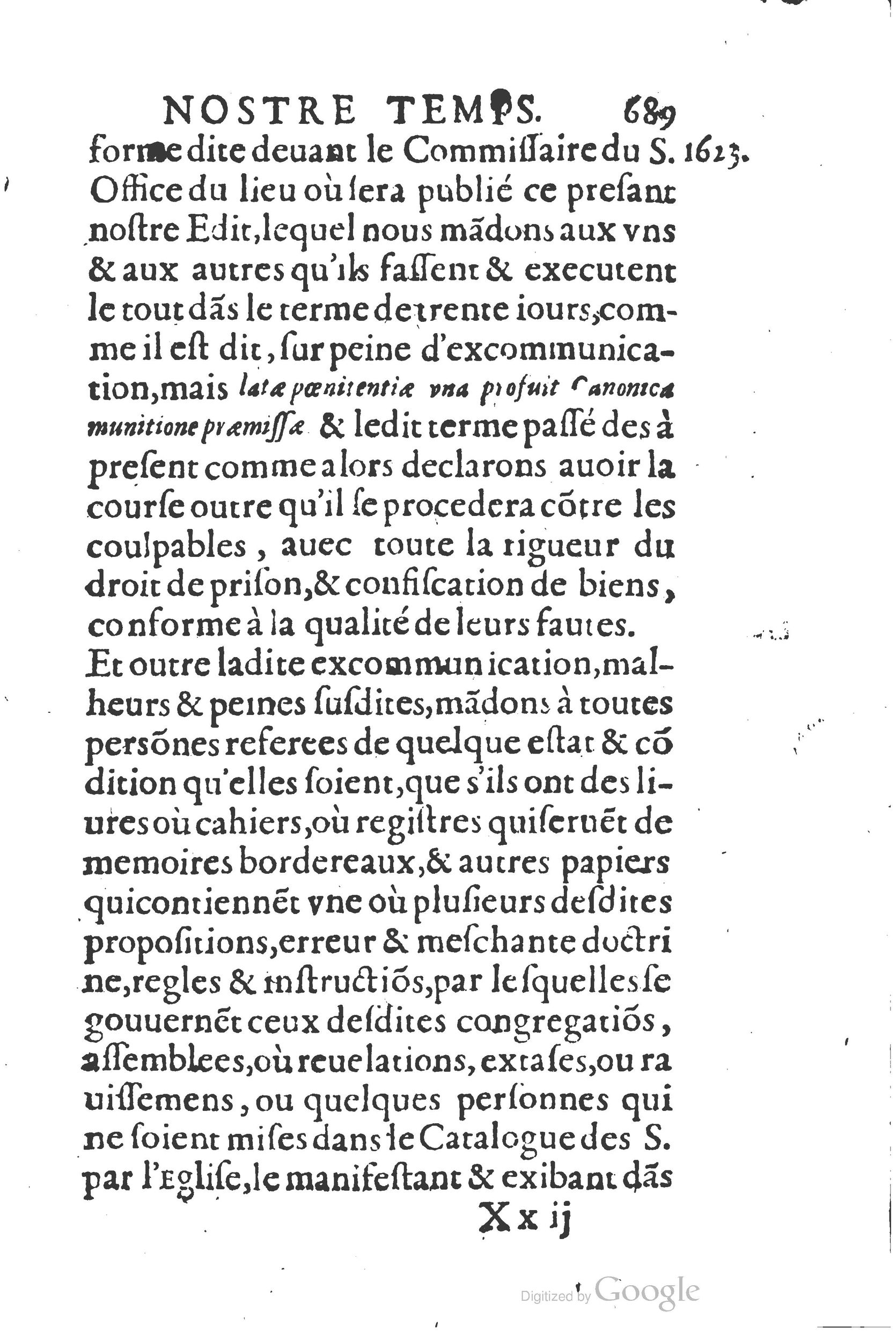 1626 - Joseph Bouillerot - Trésor de l’histoire générale de notre temps - BSB Munich