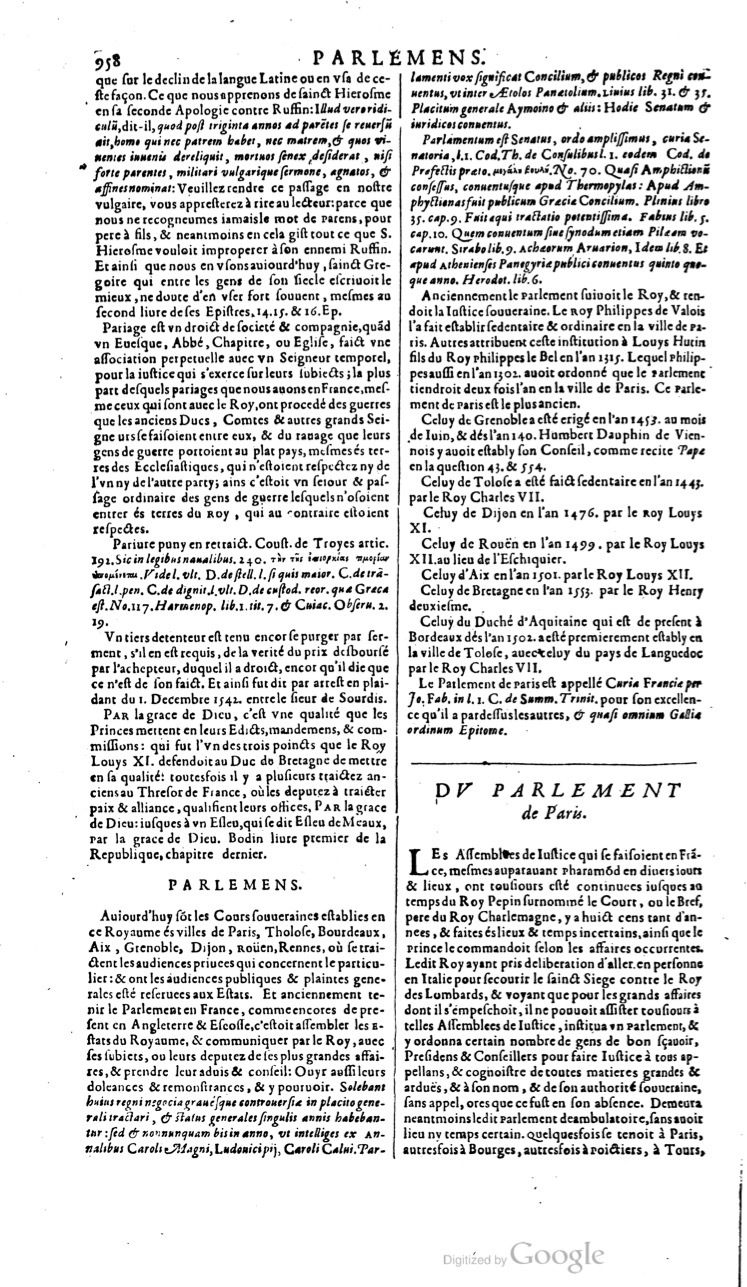 1629 - Veuve Nicolas Buon - Trésor du droit français (21754 T. 2) - BM Lyon