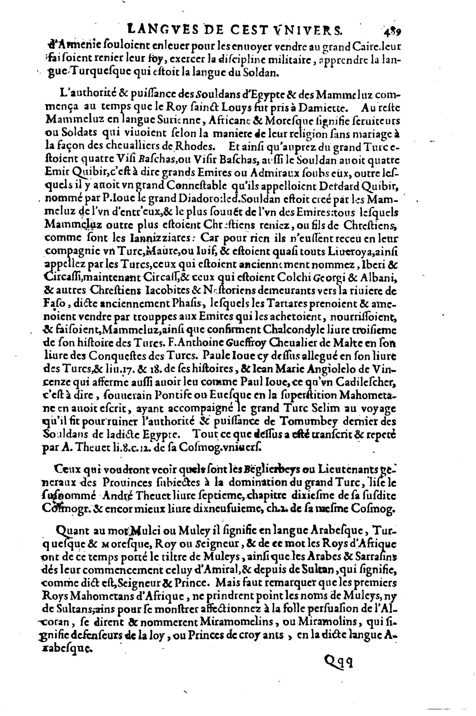 1608 - Nicolas Du Fossé - Trésor politique - BnF Tolbiac