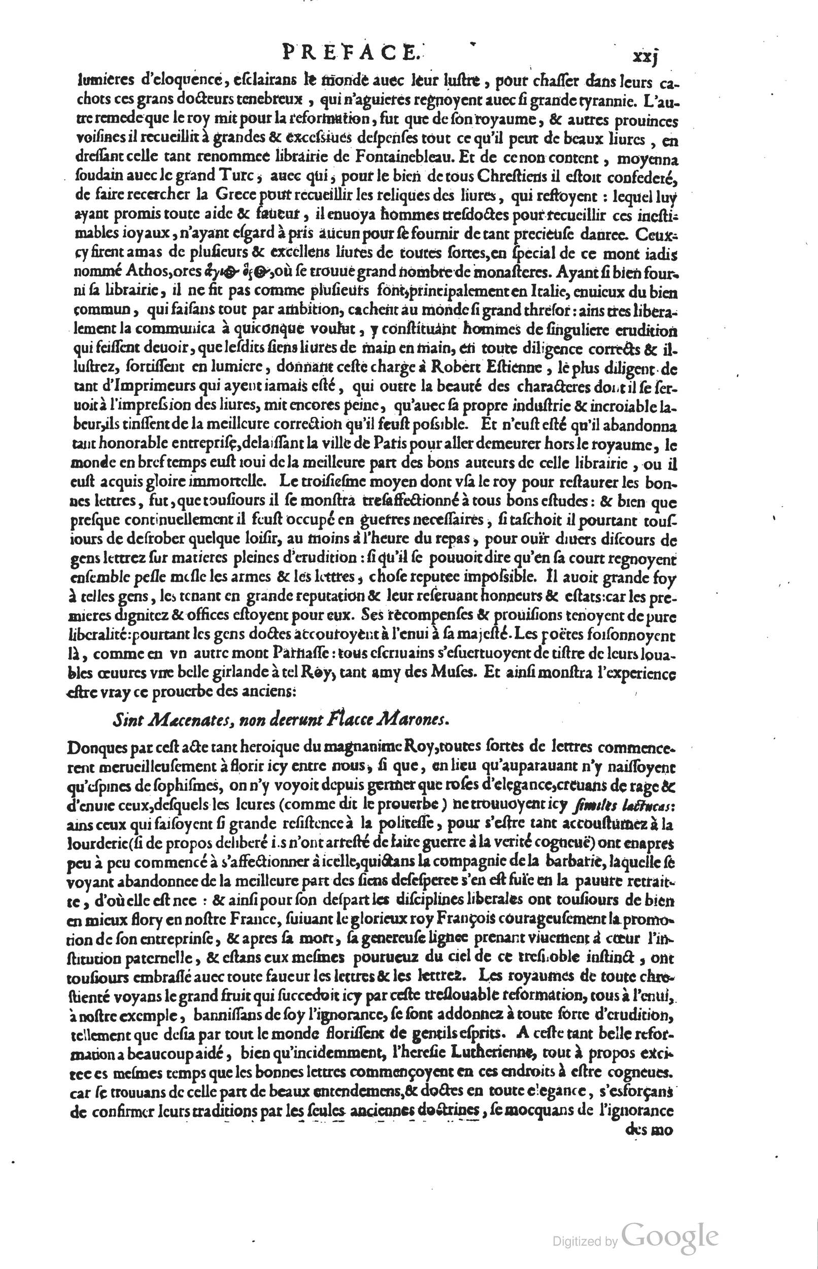 1585 - Barthélemy Honorat - Bibliothèques françaises - BSB Munich