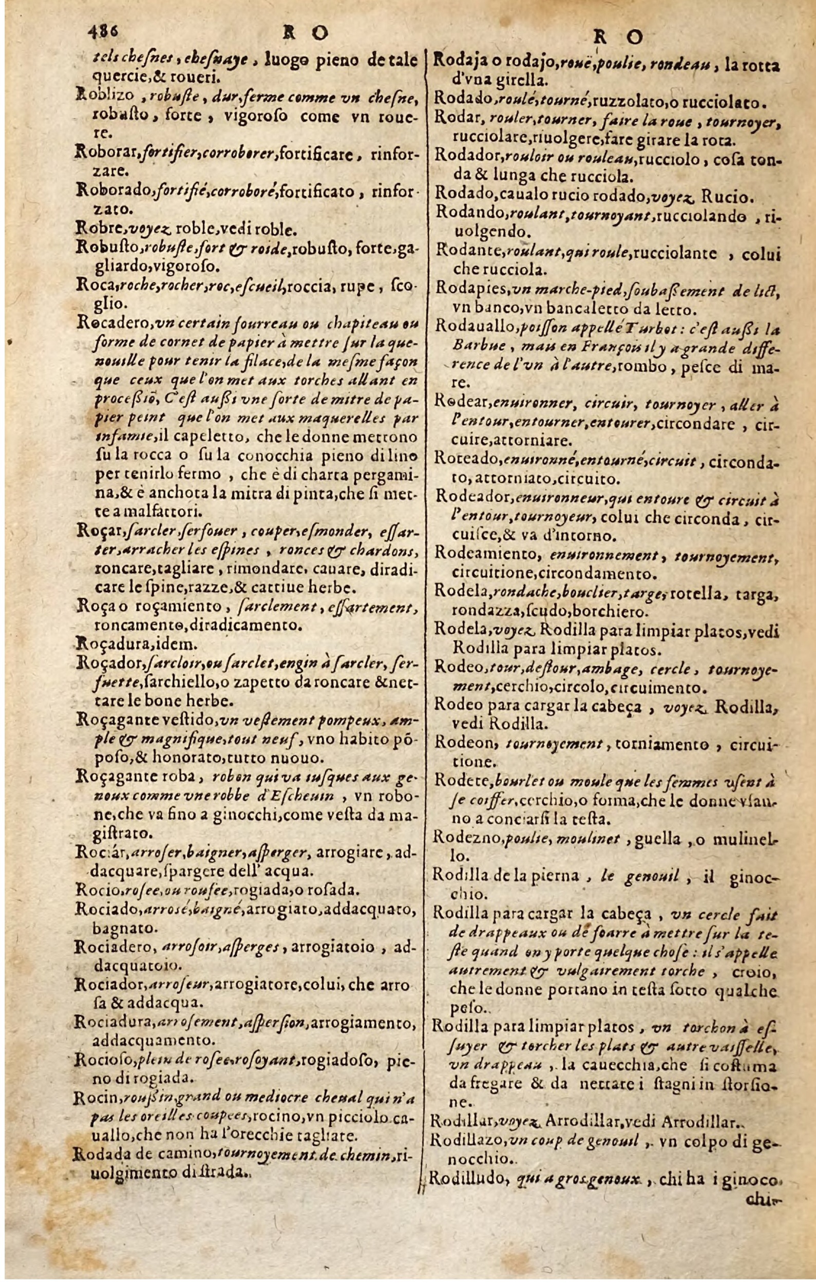 1627 - Jacques Crespin - Trésor des trois langues - Regensburg