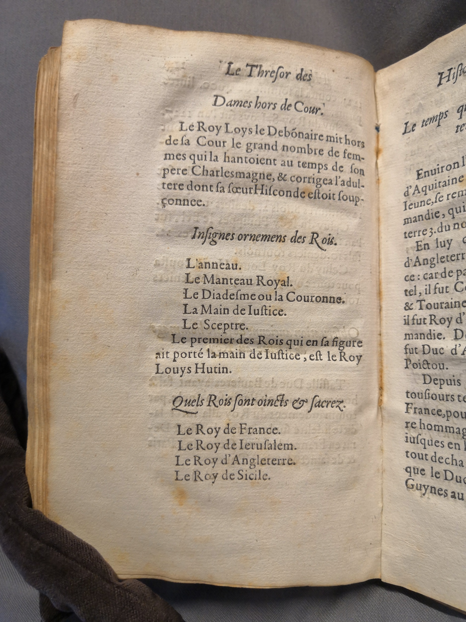1614 - Jean Corrozet - Trésor des histoires de France - Amsterdam 1614 - Jean Corrozet - Trésor des histoires de France - Amsterdam