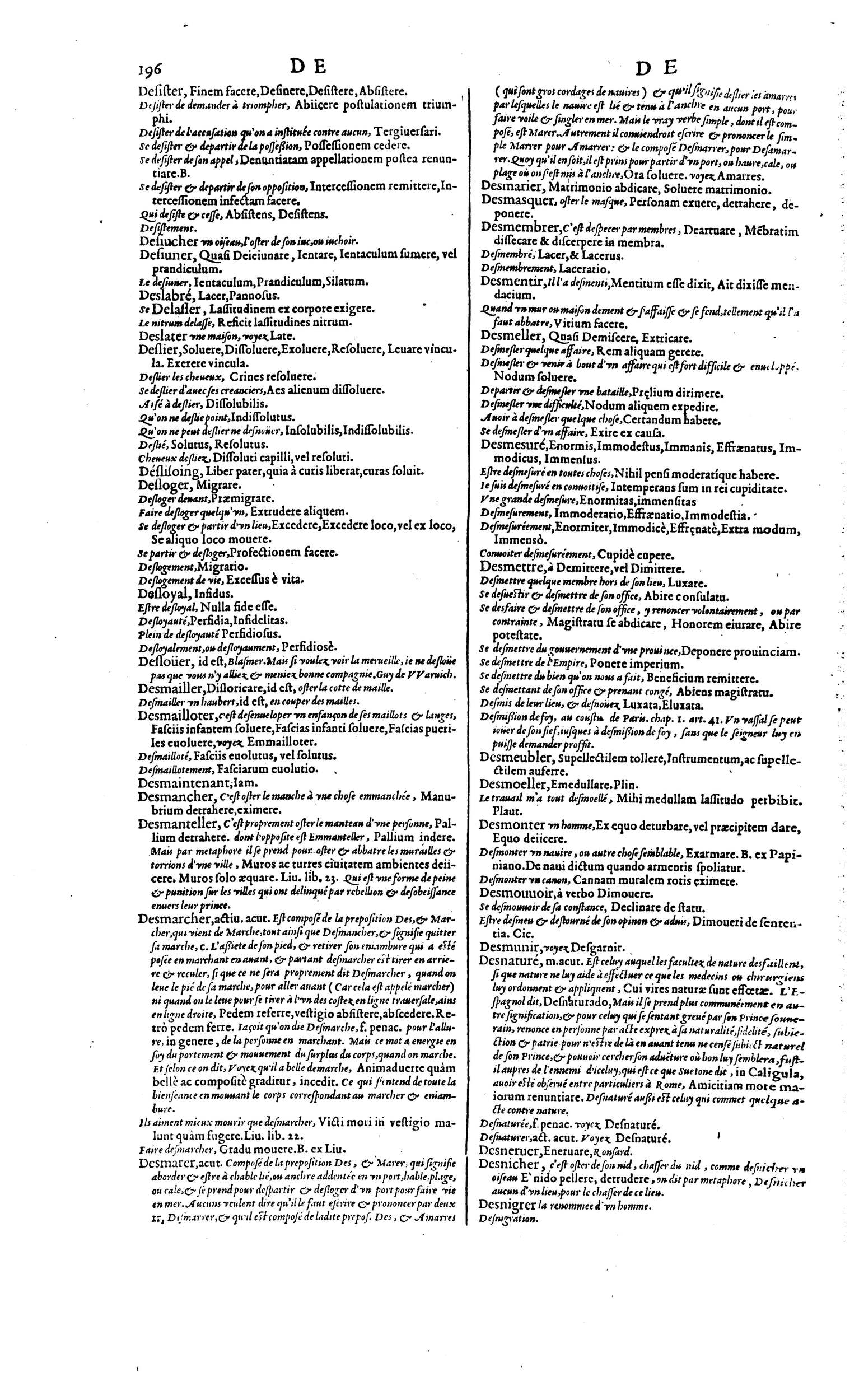 1606 - David Douceur - Trésor de la langue française - BM Lyon 1606 - David Douceur - Trésor de la langue française - BM Lyon