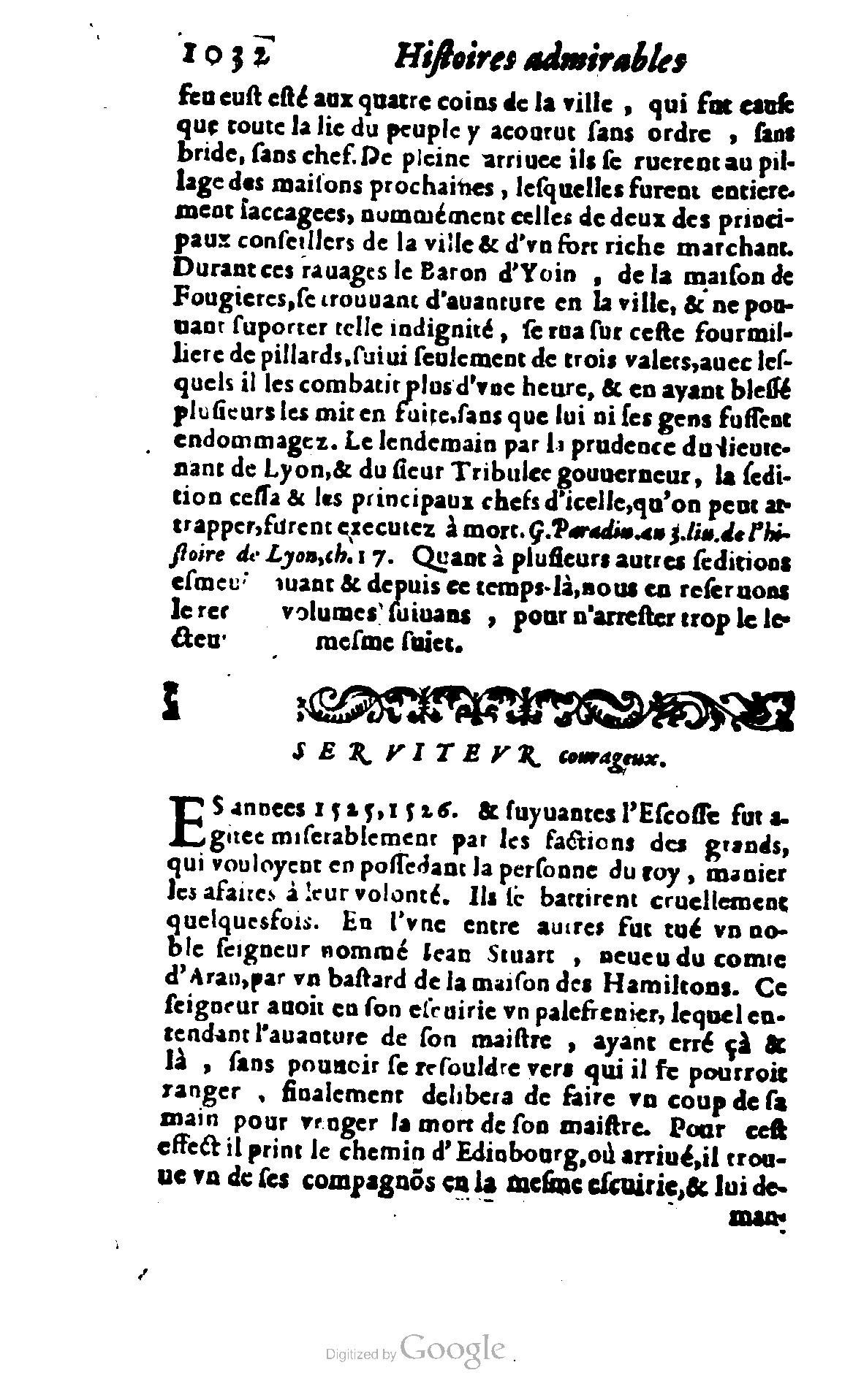 1620 - Samuel Crespin - Trésor d’histoires admirables et mémorables - BCU Lausanne