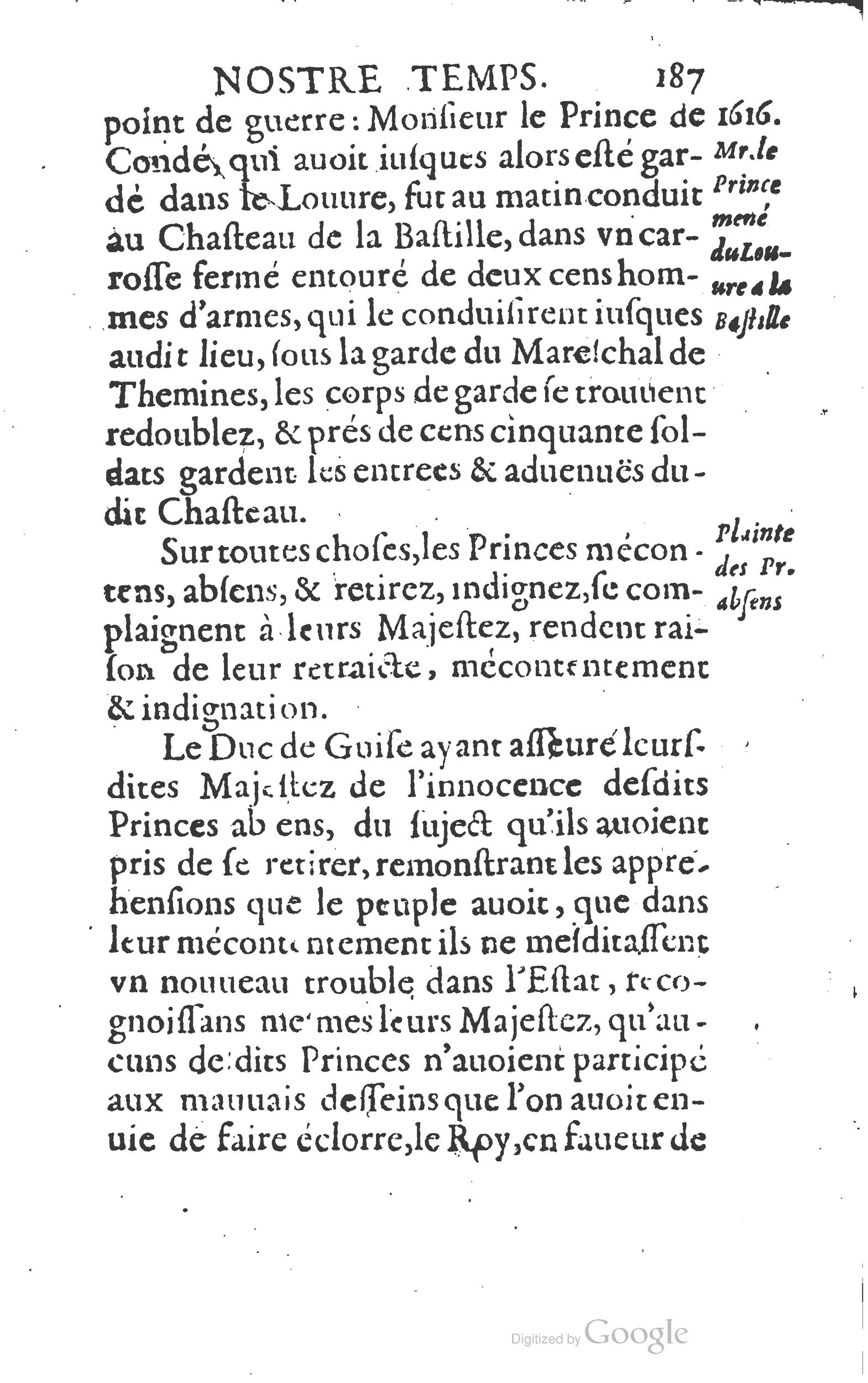 1624 - Joseph Bouillerot - Trésor de l’histoire générale de notre temps - BM Lyon 1624 - Joseph Bouillerot - Trésor de l’histoire générale de notre temps - BM Lyon