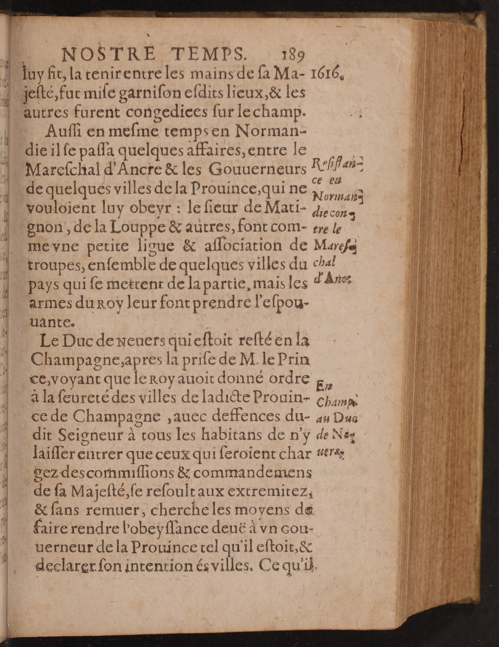 1626 - Joseph Bouillerot - Trésor de l’histoire générale de notre temps - BnF Arsenal