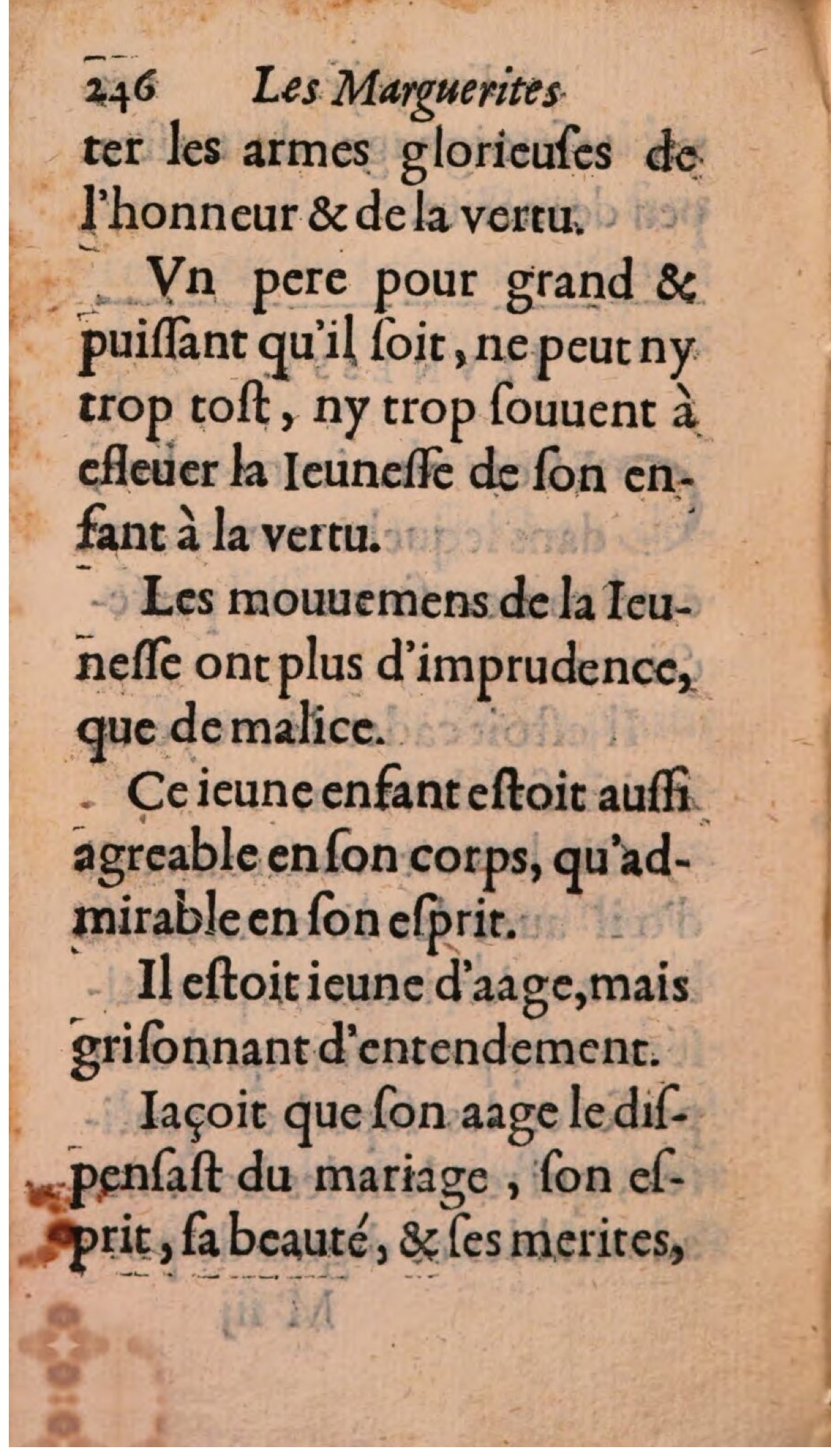 1608 - Théodore Reinsart - Les Marguerites françaises ou Trésor des Fleurs du bien-dire - BSB Munich