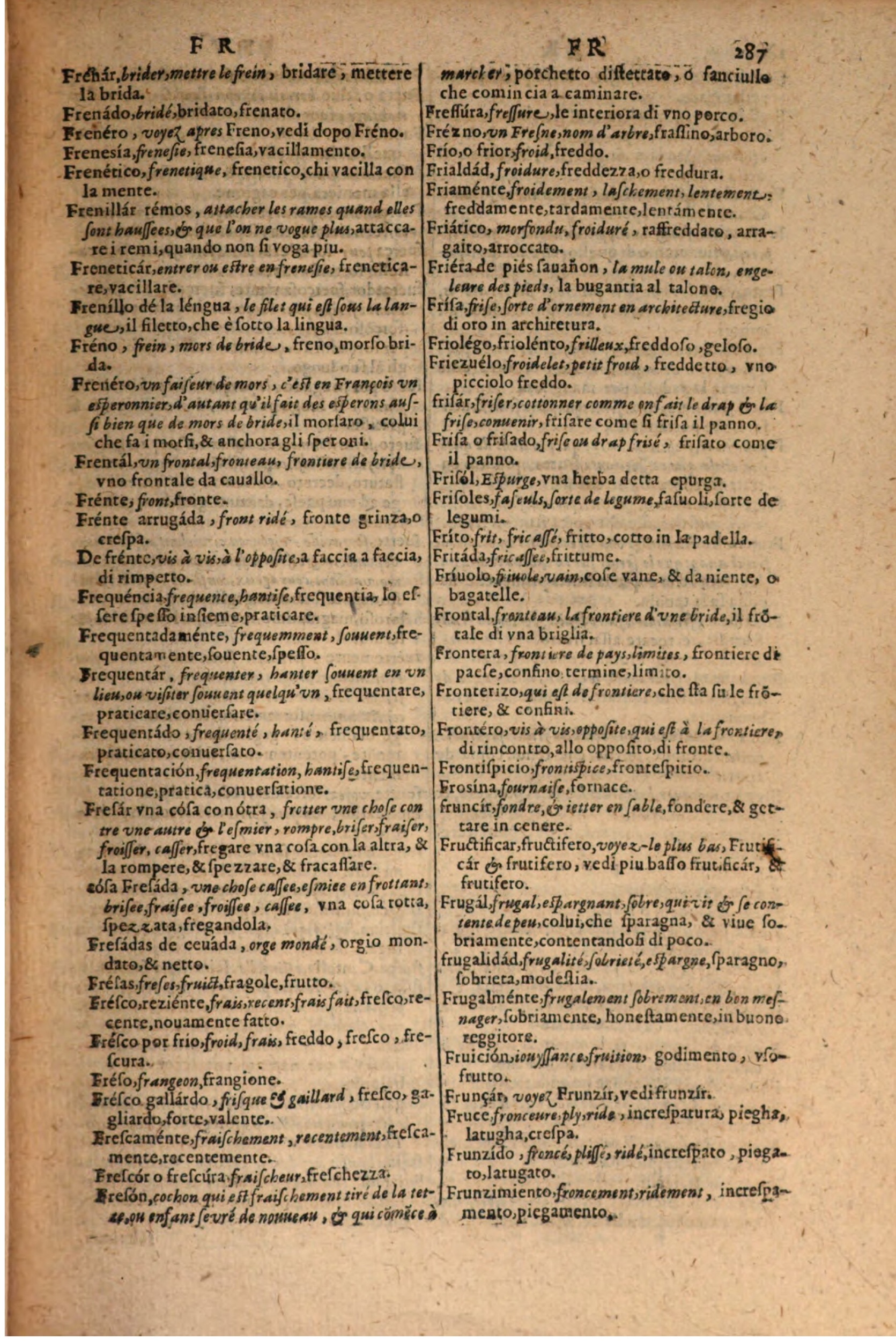 1606 Samuel Crespin Thresor des trois langues, francoise, italiene et espagnolle - BSB-305.jpeg