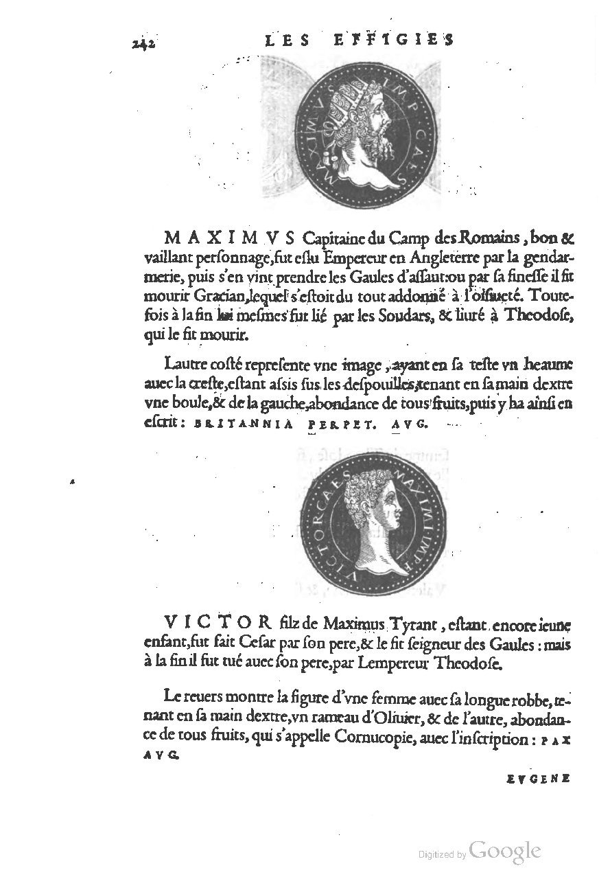 1553 - Jacopo Strada et Thomas Guérin - Épitome du Trésor des antiquités - UGent