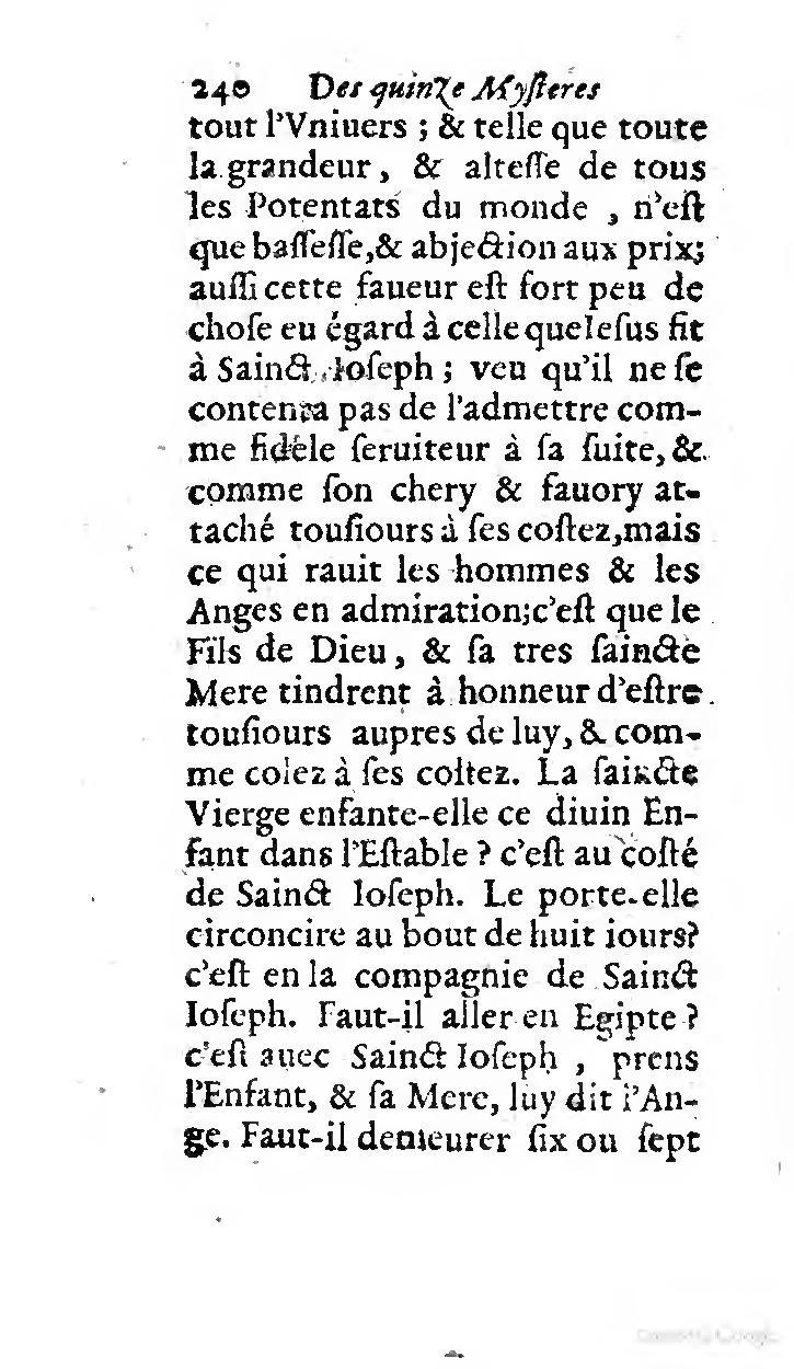 1646 - Jean Piot - Trésor inestimable de Saint-Joseph - BNC Rome