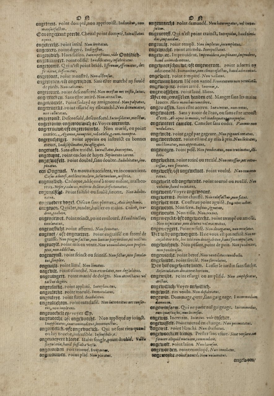1573 - Christophe Plantin - Trésor du langage bas-allemand - Greifswald