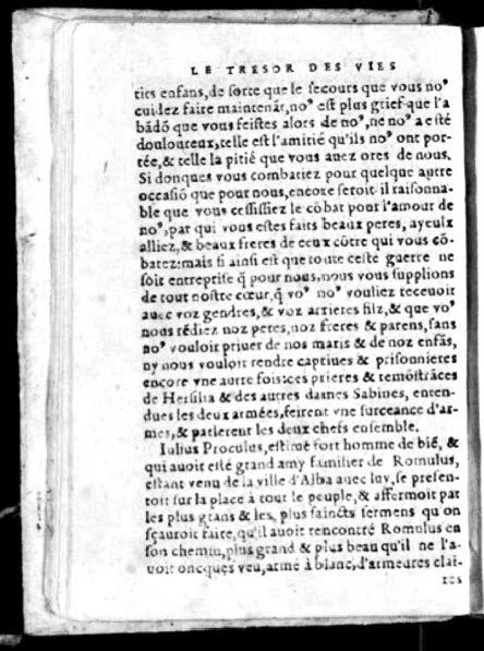 1574 - Benoît Rigaud - Trésor des vies de Plutarque - Avignon