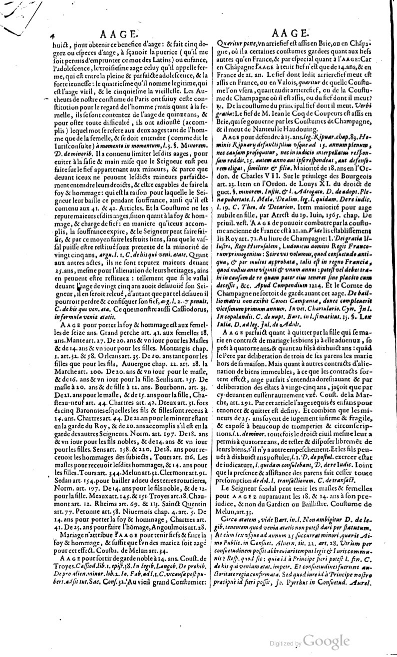 1629 - Veuve Nicolas Buon - Trésor du droit français (21754 T. 1) - BM Lyon