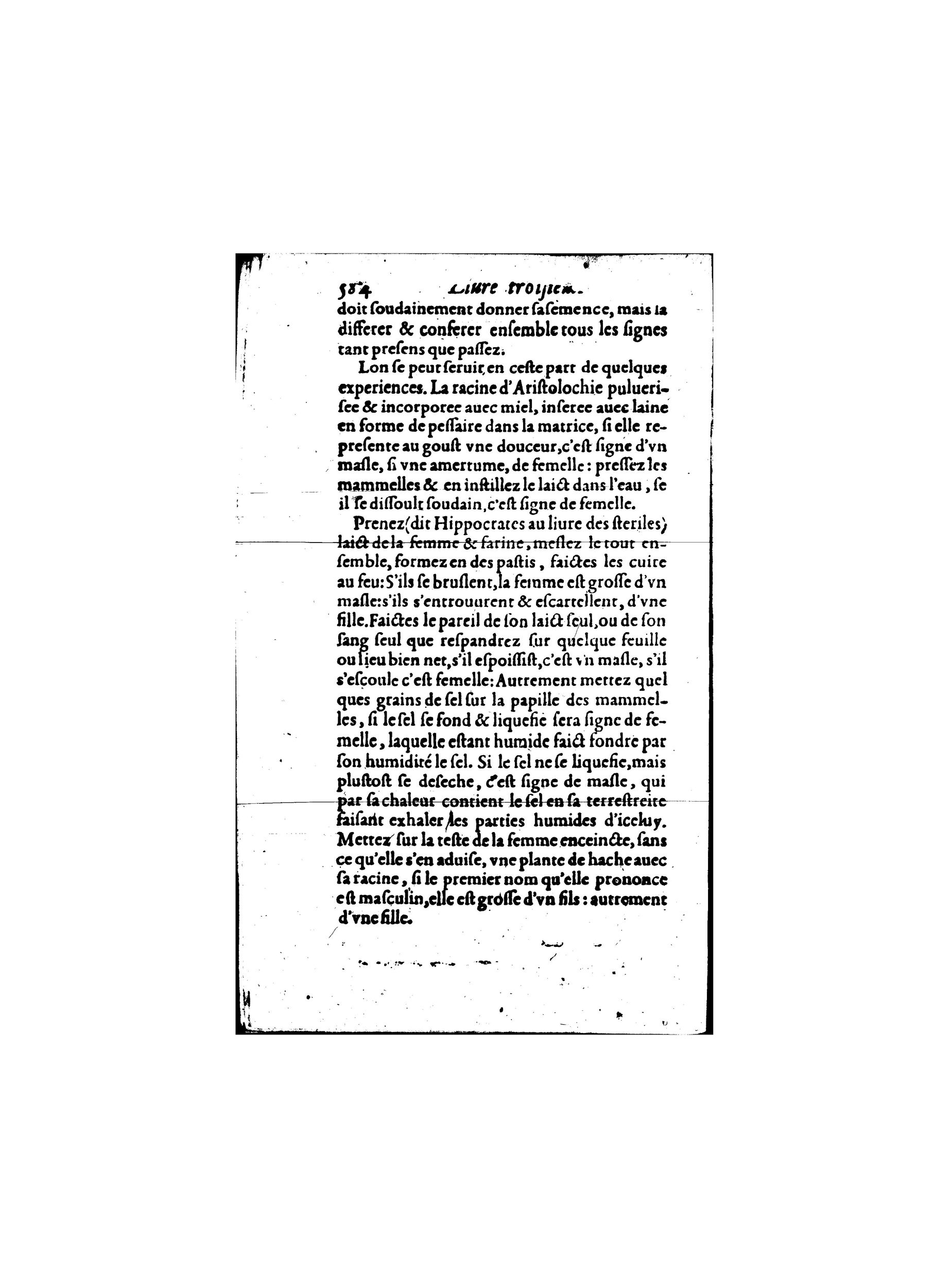 1587 - Jacques du Puis - Trésor des remèdes secrets pour les maladies des femmes - BnF 1587 - Jacques du Puis - Trésor des remèdes secrets pour les maladies des femmes - BnF
