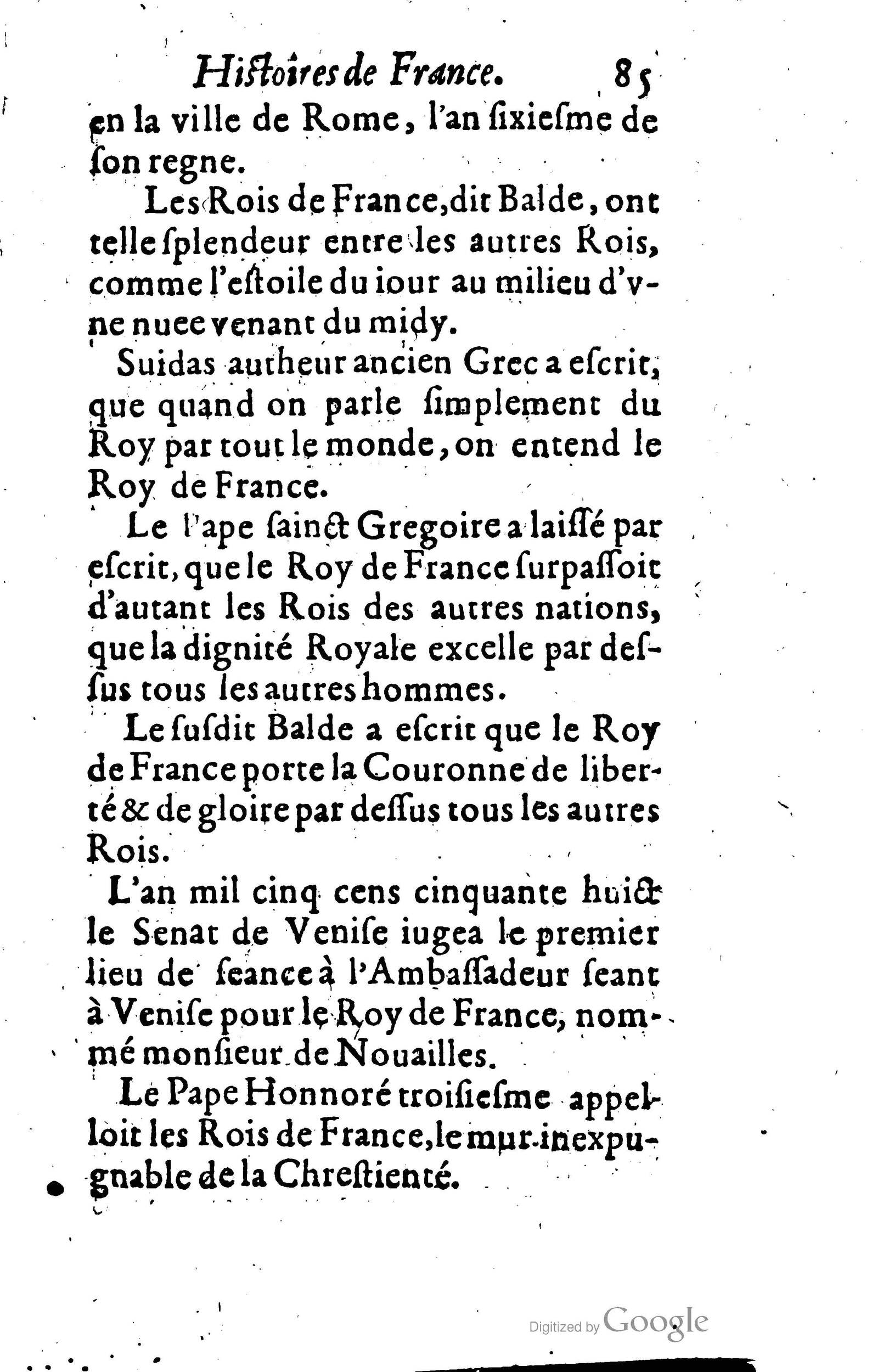1619 - Jean Corrozet - Trésor des histoires de France - BSB Munich