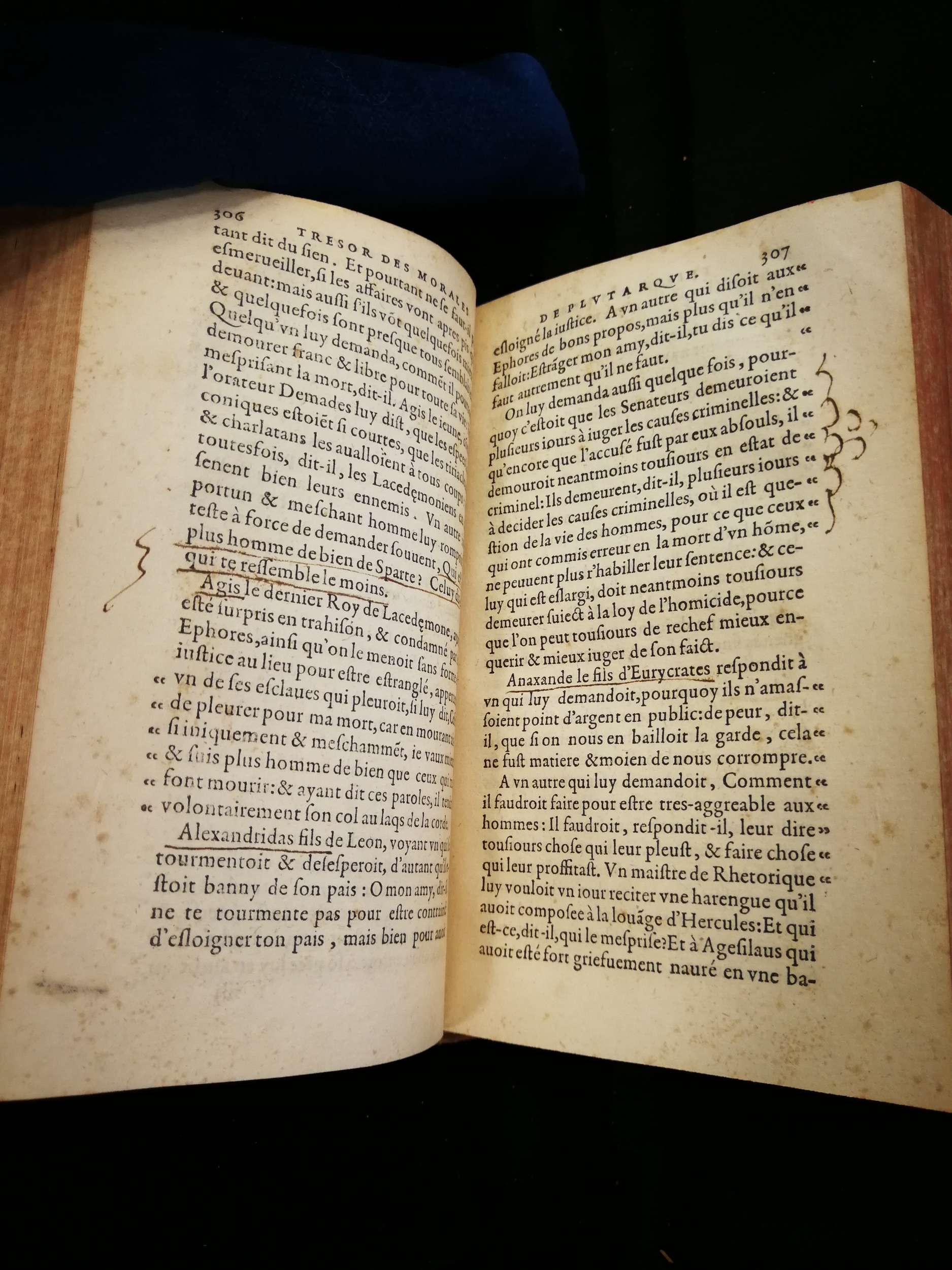 1577 - Jean Poupy - Trésor des morales de Plutarque - Les Méjanes, Aix-en-Provence 1577 - Jean Poupy - Trésor des morales de Plutarque - Les Méjanes, Aix-en-Provence