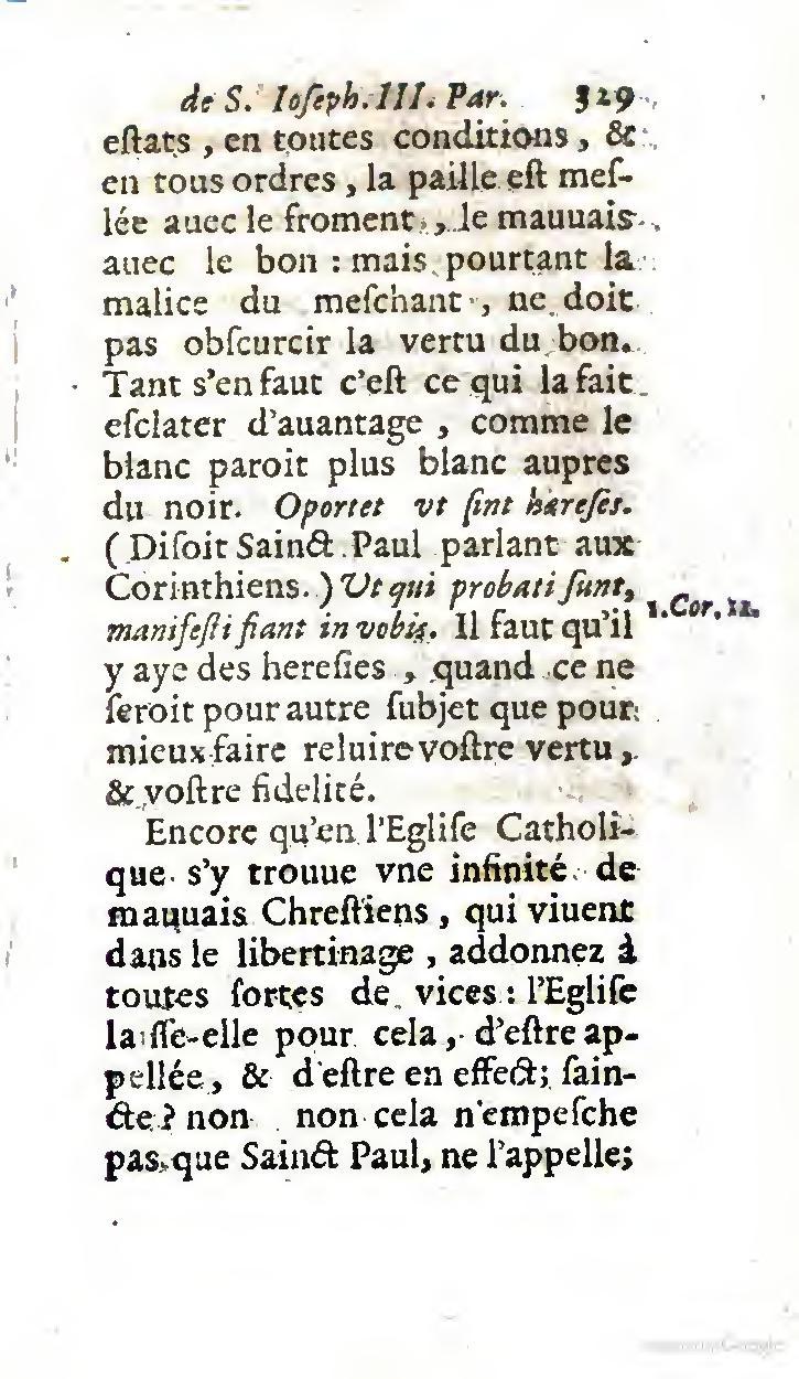 1646 - Jean Piot - Trésor inestimable de Saint-Joseph - BNC Rome
