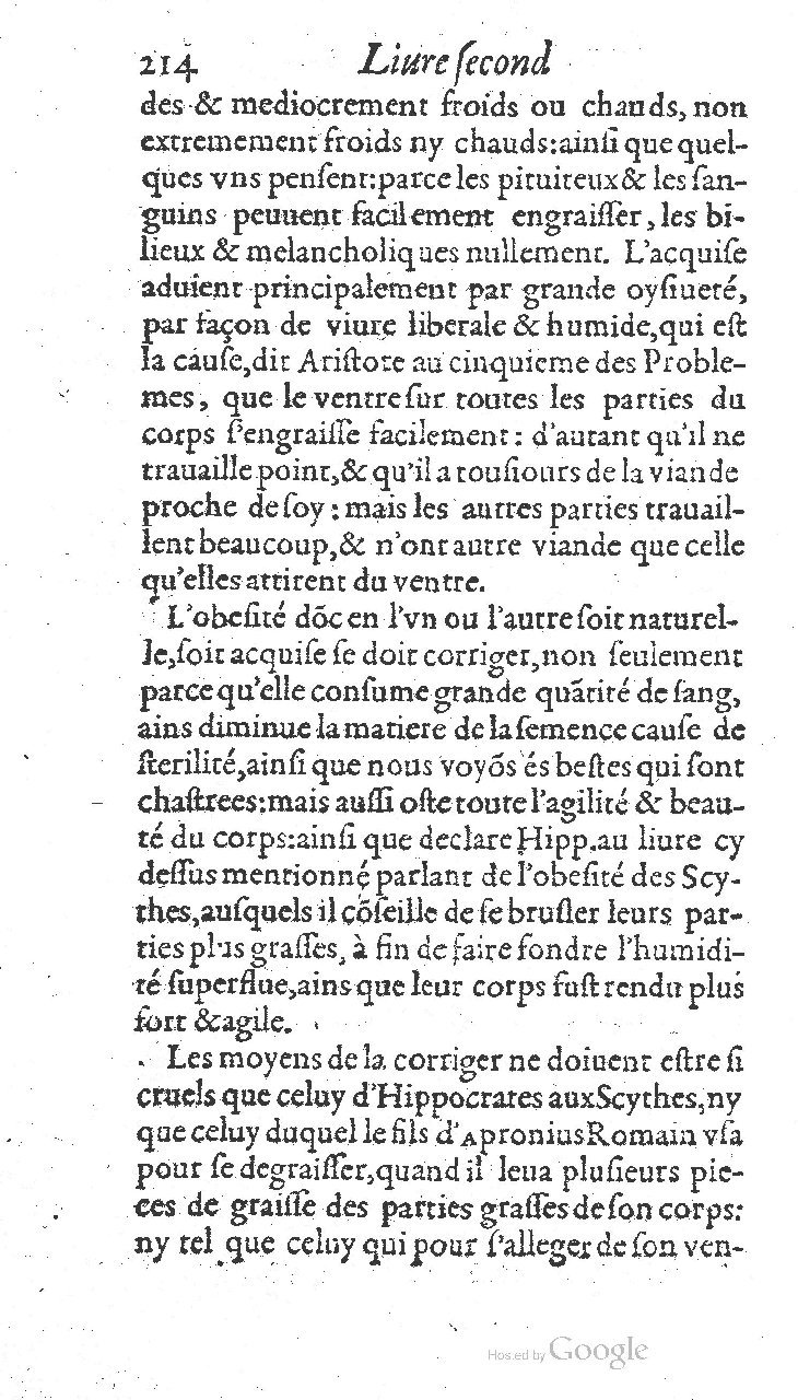 1585 - Jacques du Puis - Trésor des remèdes secrets pour les maladies des femmes - BnF