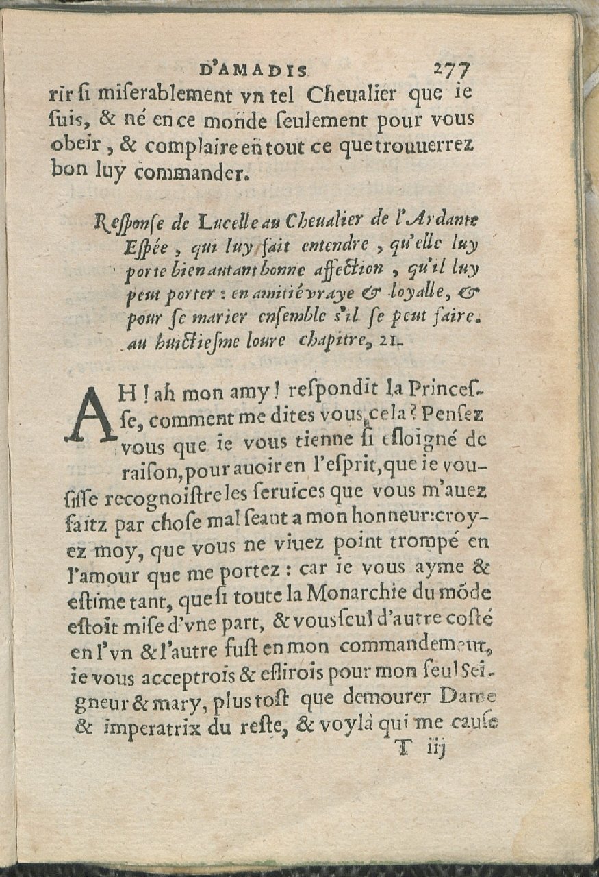 1559 - Pierre Regnard - Trésor des Amadis - Det KLG Copenhague