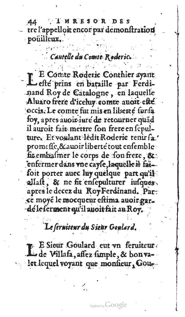 1627 - Jean Delamare - Trésor des récréations - BSB Munich