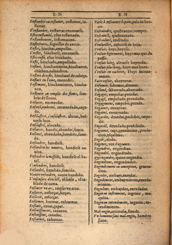 1607 - Marc Orry - Trésor des deux langues espagnole et française (Première et Seconde parties) - ÖNB Wien