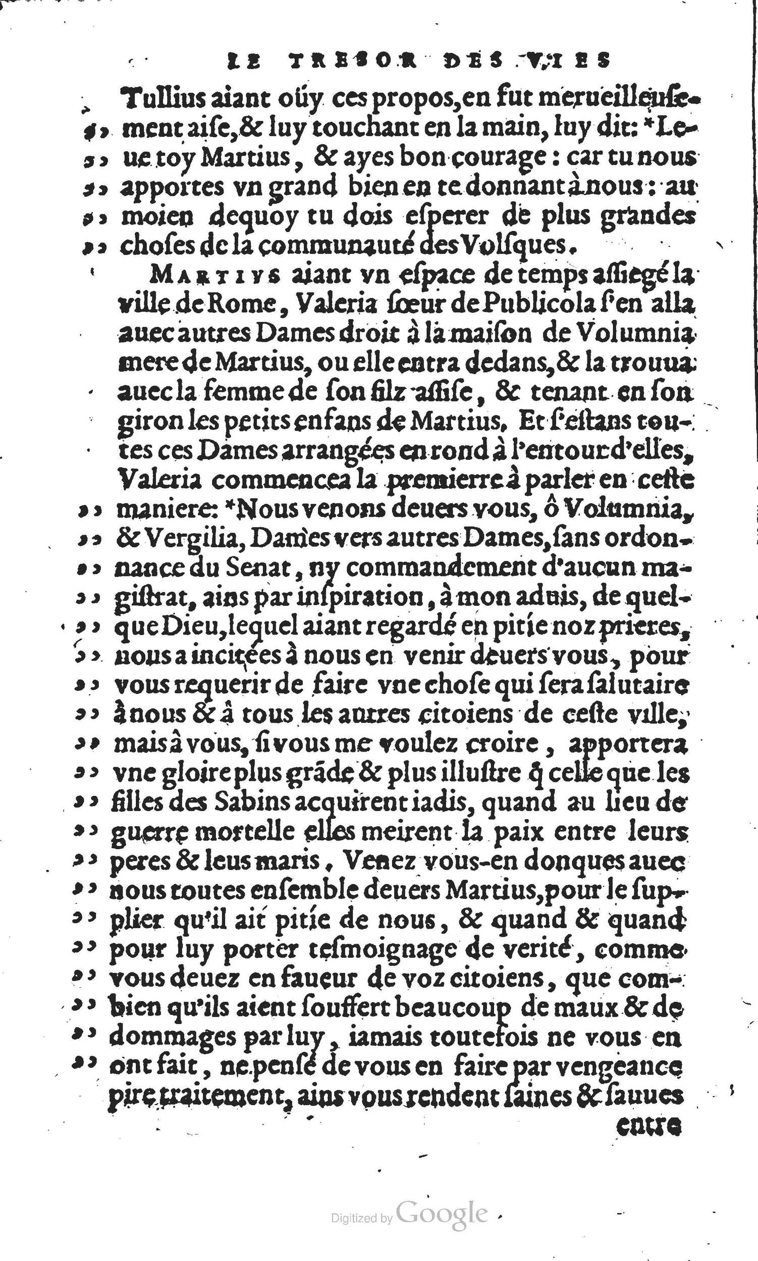 1567 - Willem Silvius - Trésor des vies de Plutarque - Anvers Musée Plantin-Moretus