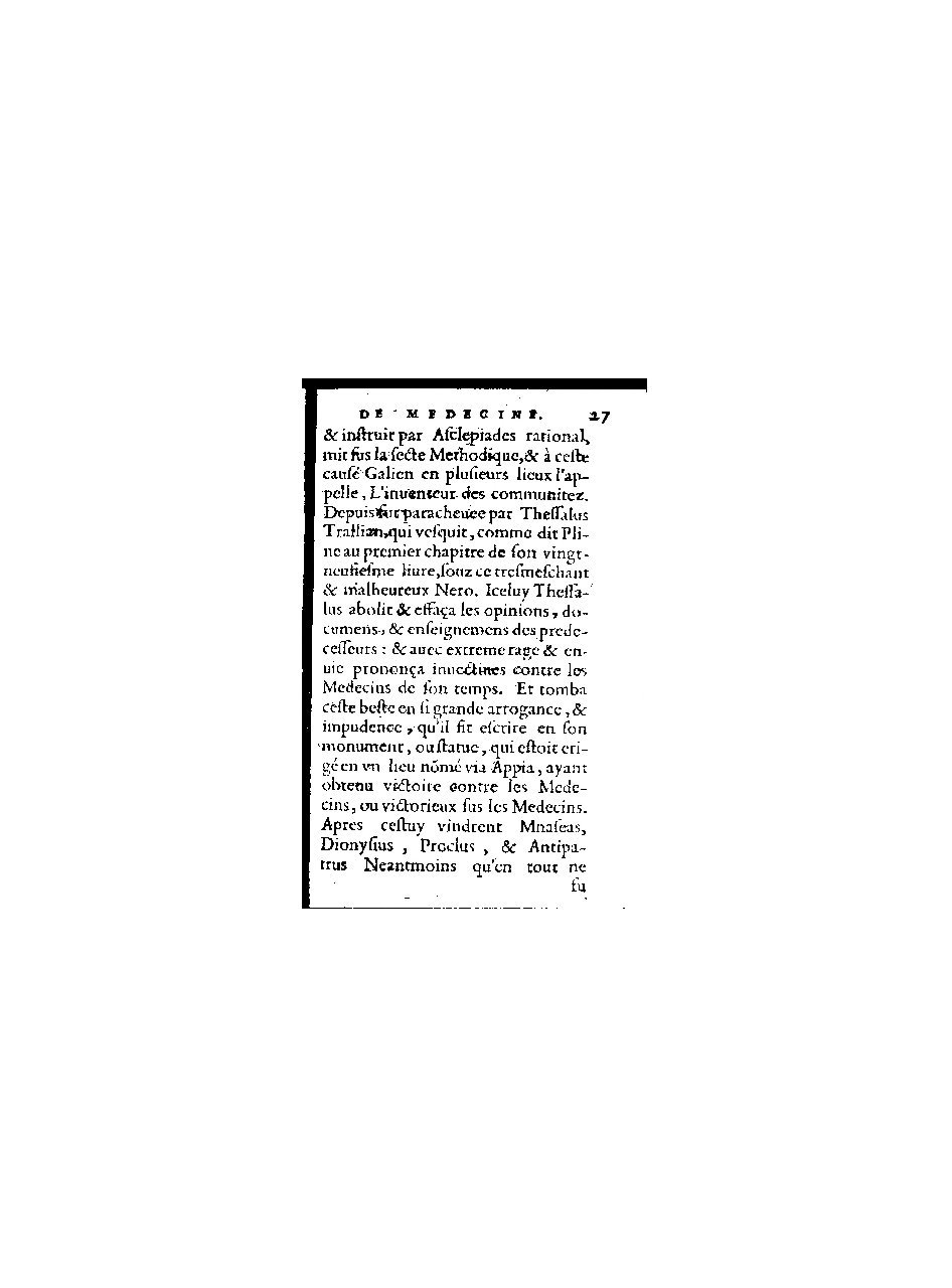 1578 - Benoît Rigaud - Trésor de médecine tant théorique que pratique - BnF