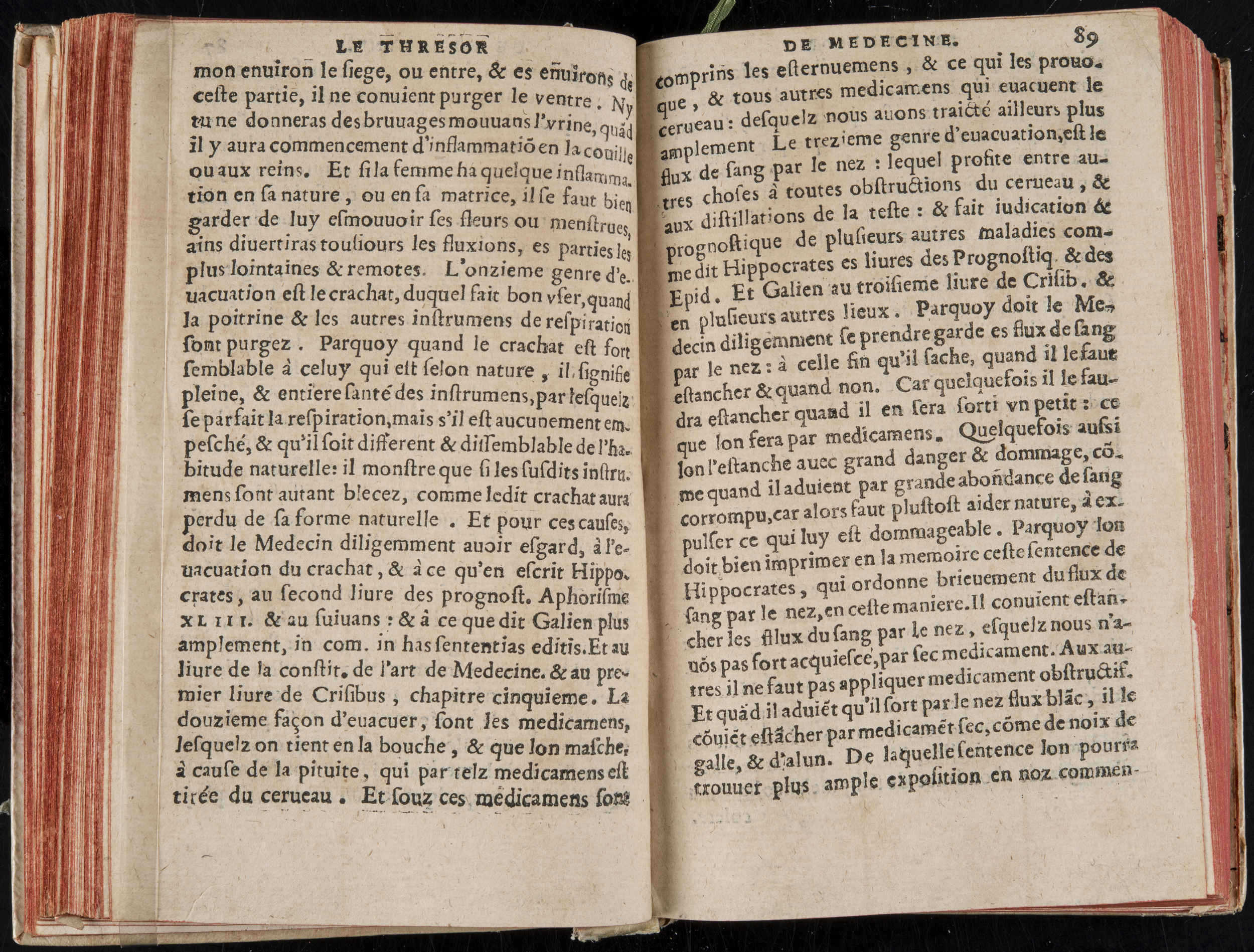 1560 - Nicolas Pelletier - Trésor de médecine - BM Poitiers