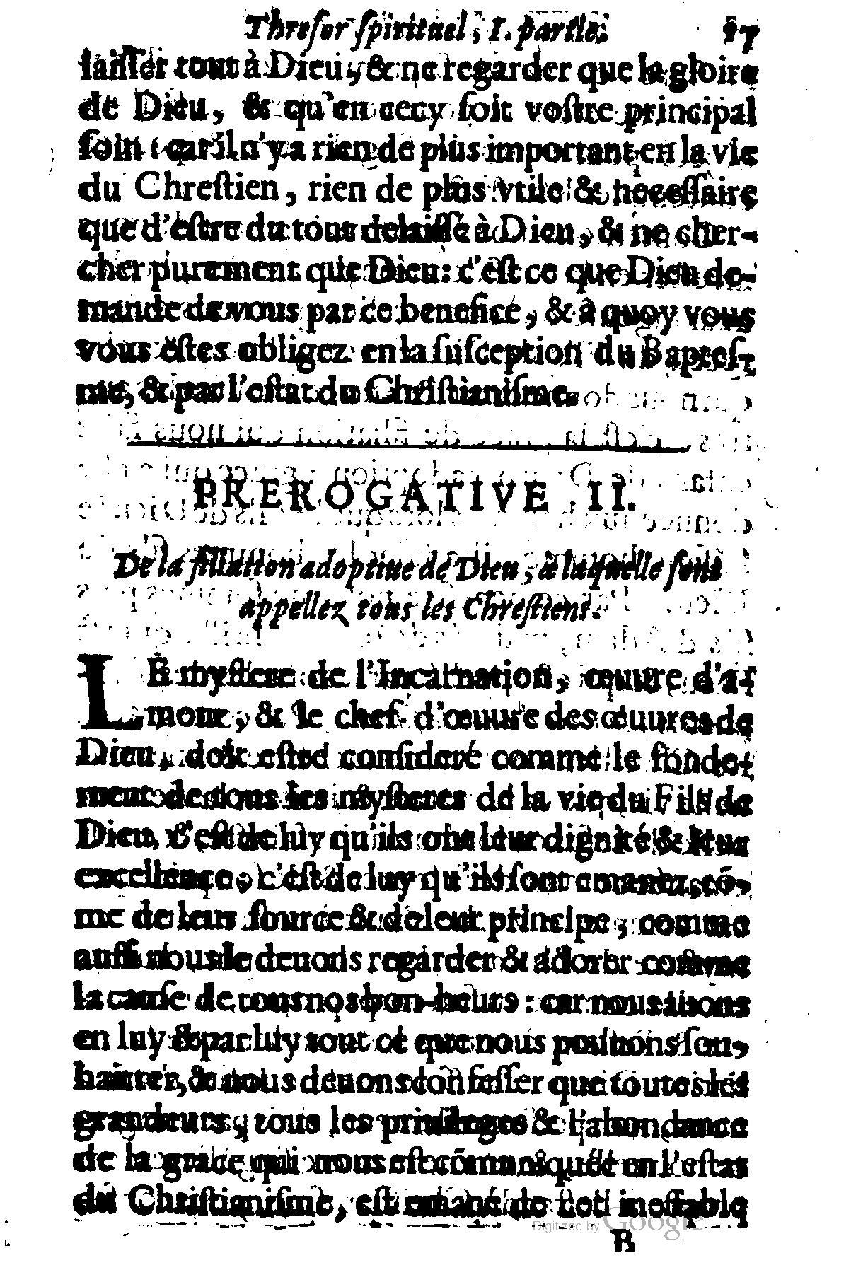 1635 - Sébastien Huré - Trésor spirituel contenant les obligations - BM Lyon
