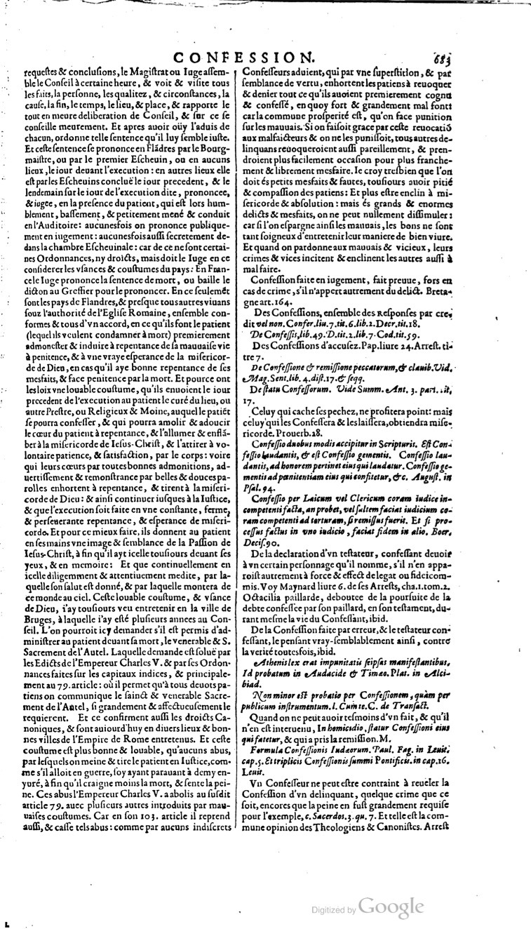 1629 - Veuve Nicolas Buon - Trésor du droit français (21754 T. 1) - BM Lyon