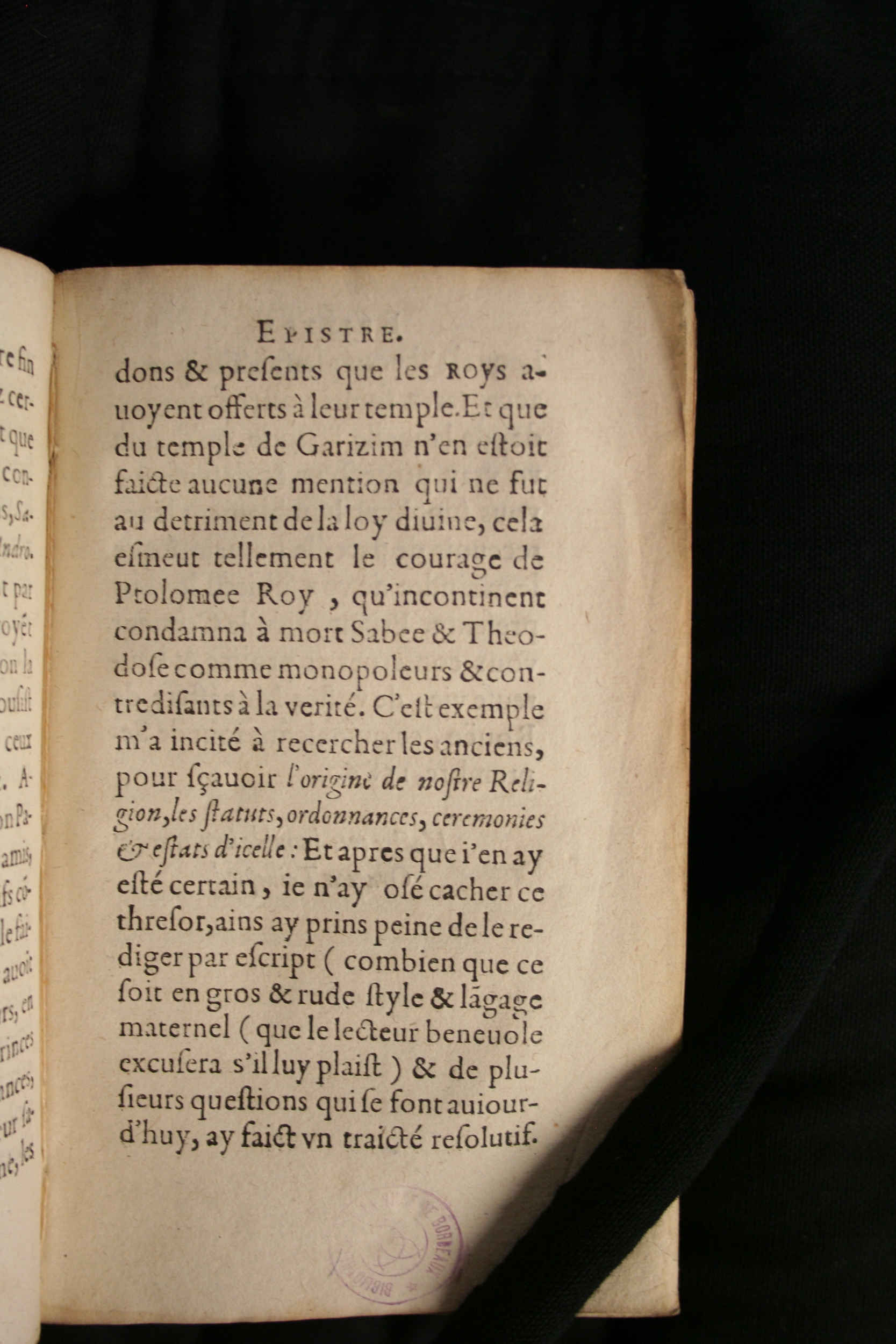1586 - Jean Parant - Trésor de l’Église catholique et de vérité - BM Bordeaux